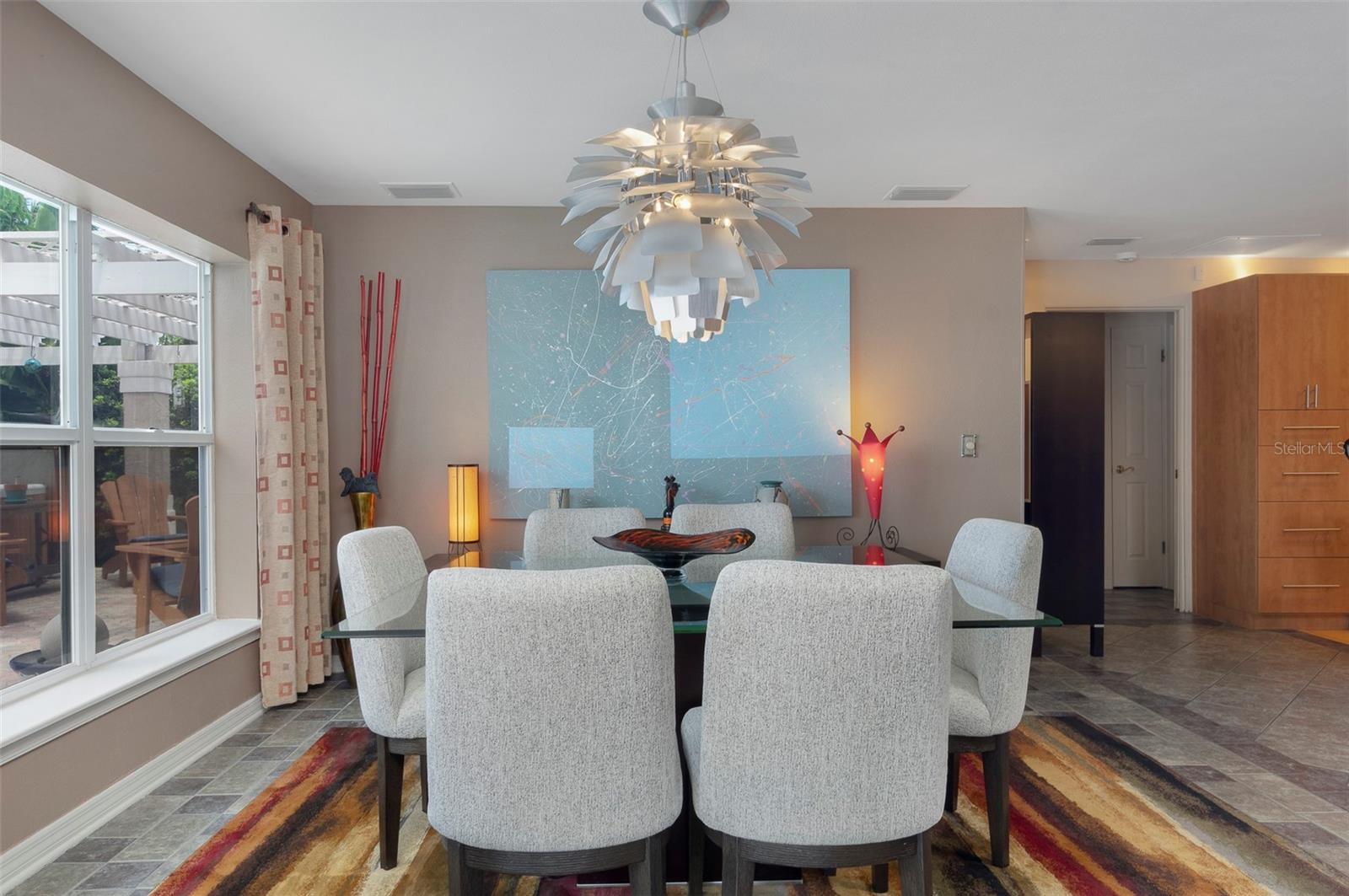 Charming dining area