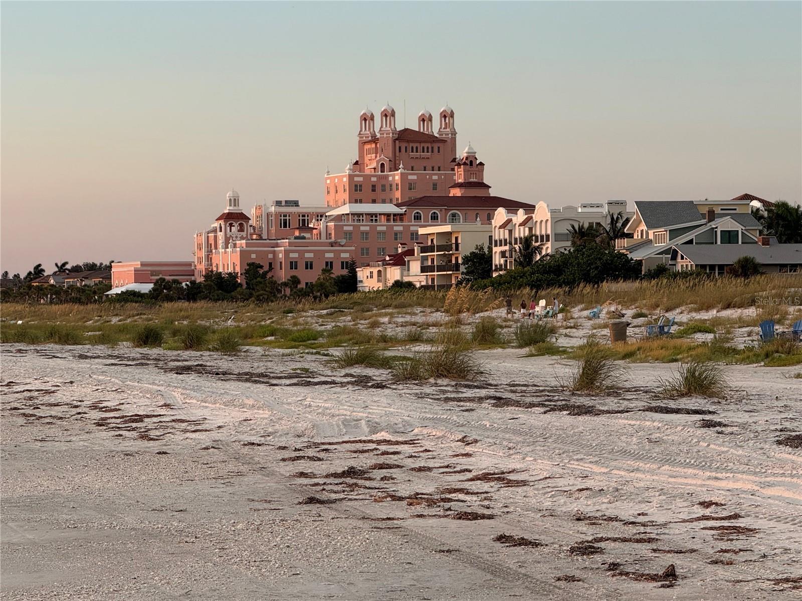 Walk the beach to the iconic Don CeSar