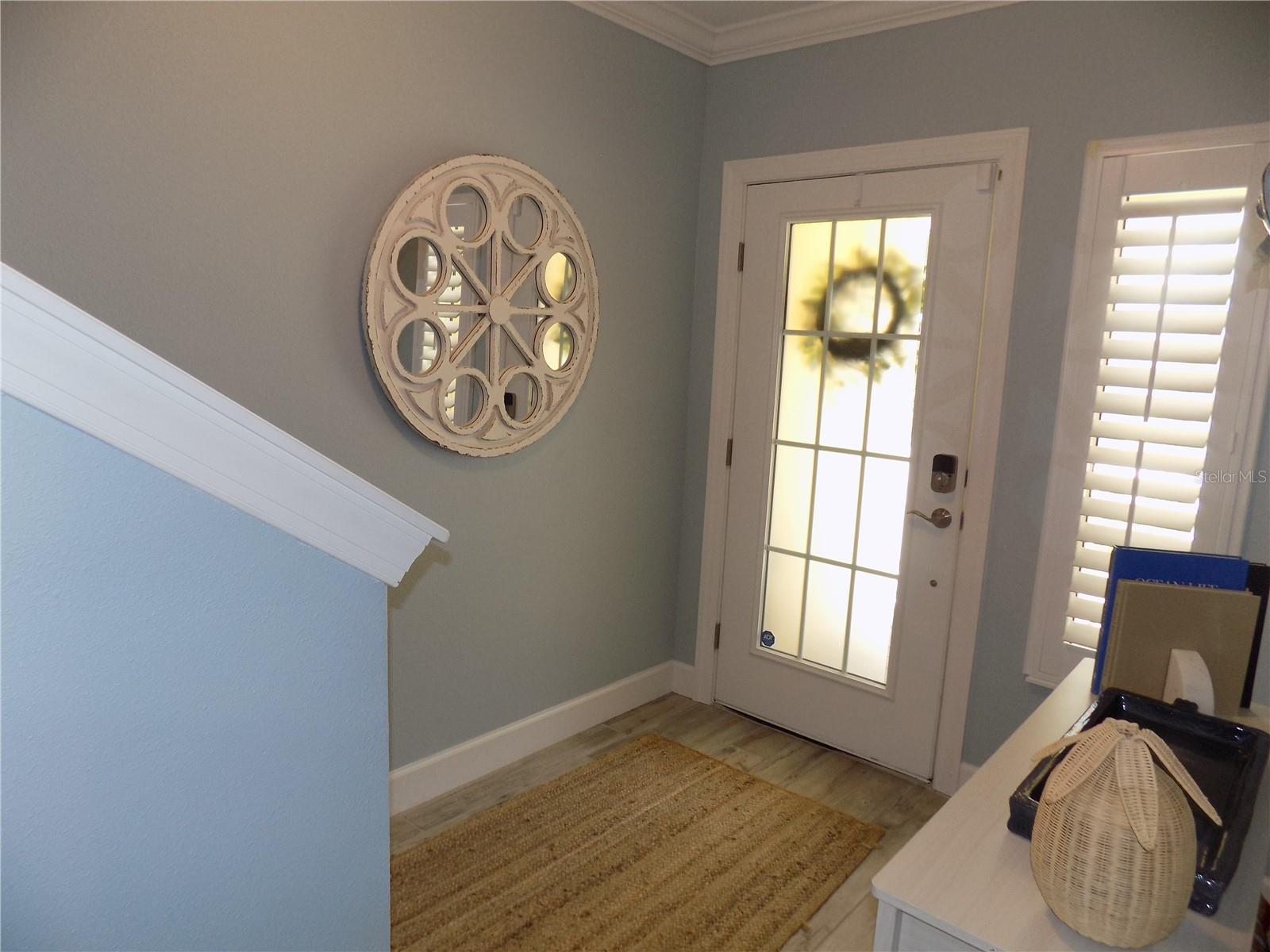 Entry foyer area