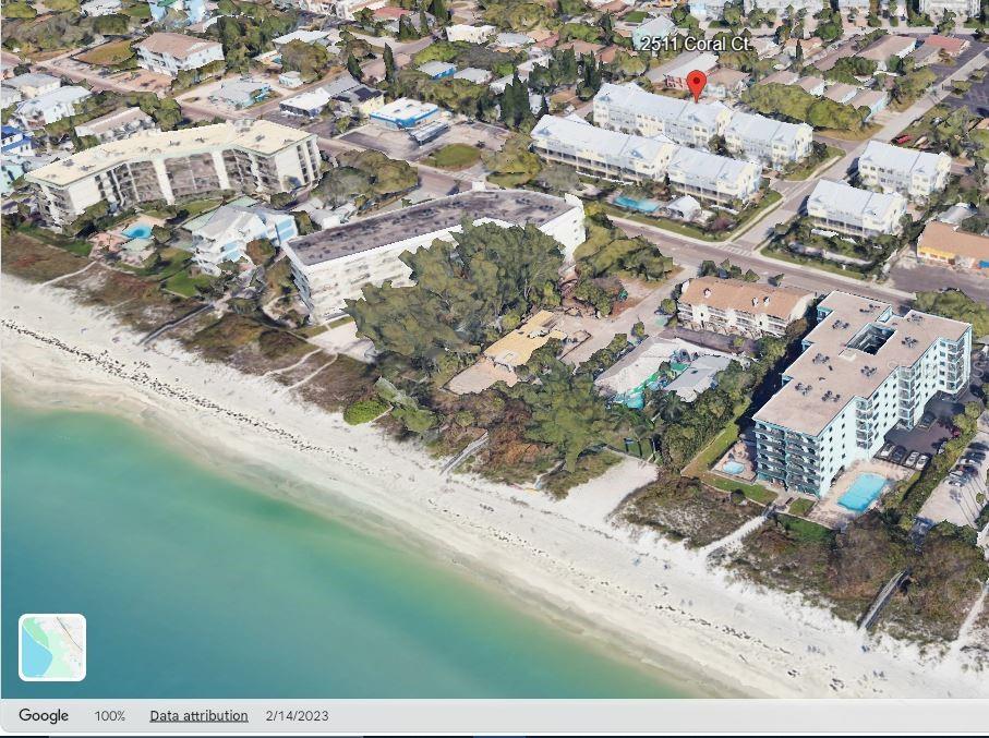 Short walk across Gulf Blvd. to the Beach!