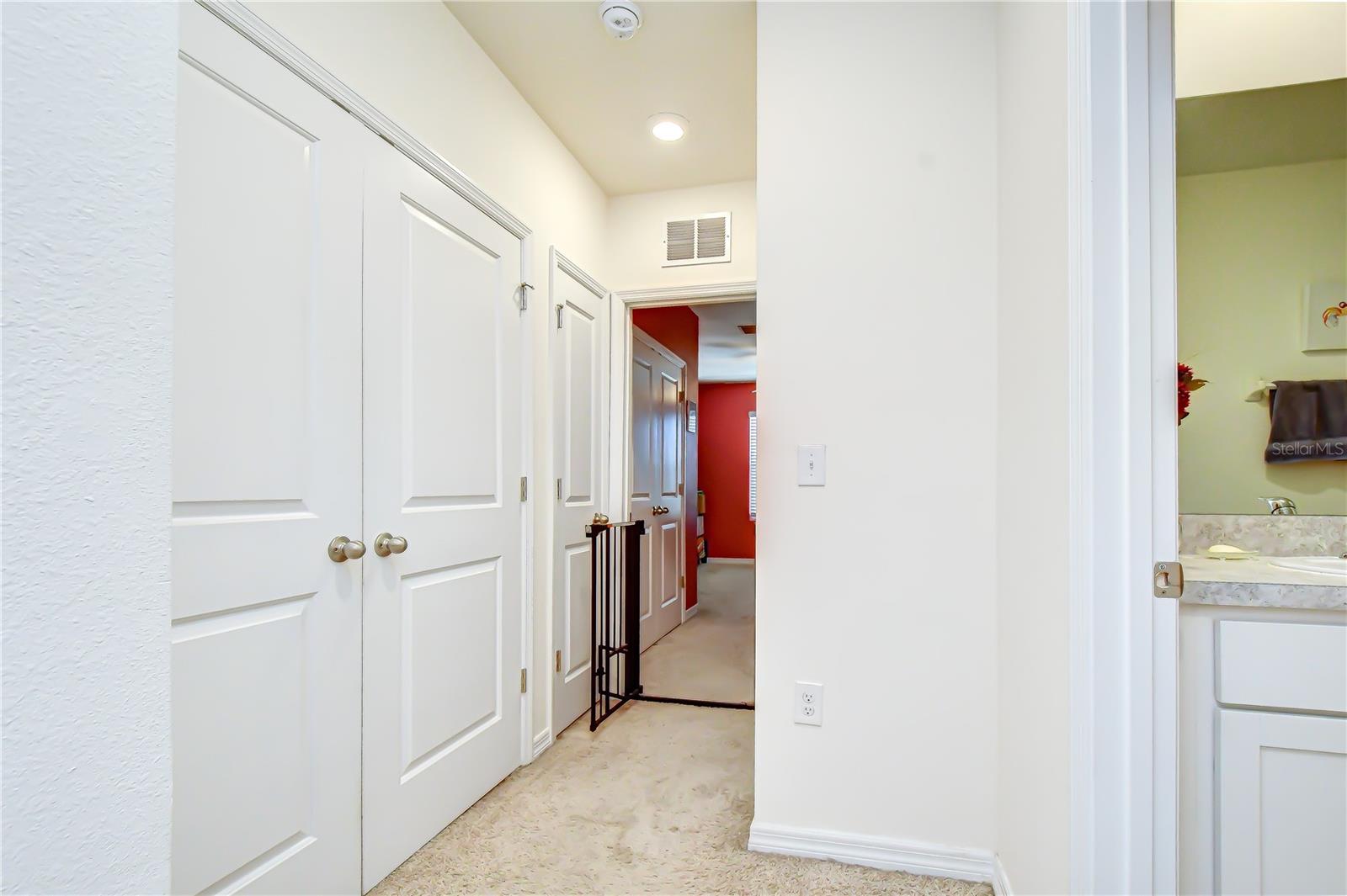 Fantastic storage with spacious dual closets located within the primary suite.