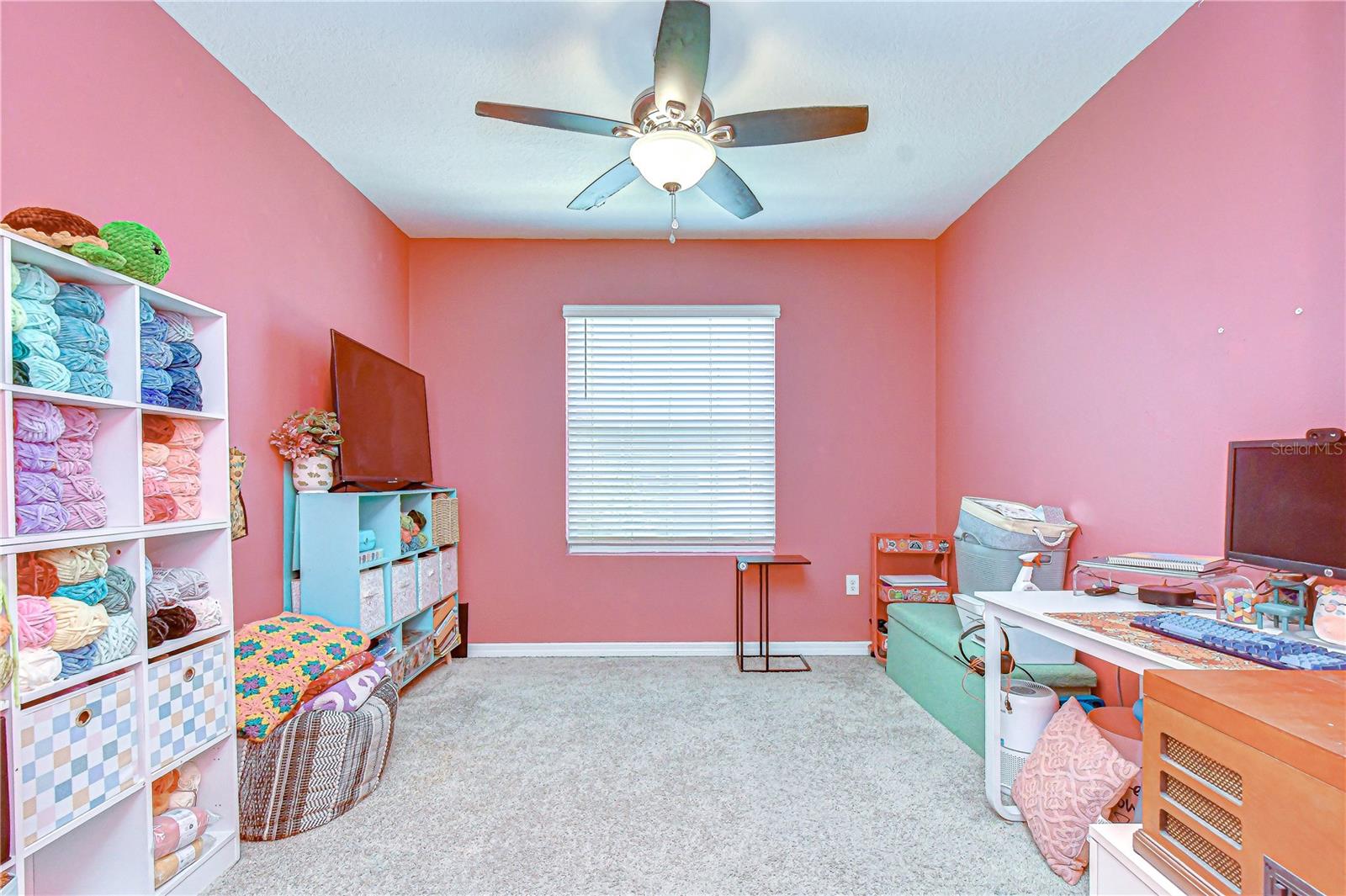Large second bedroom with ample closet space and excellent natural light.