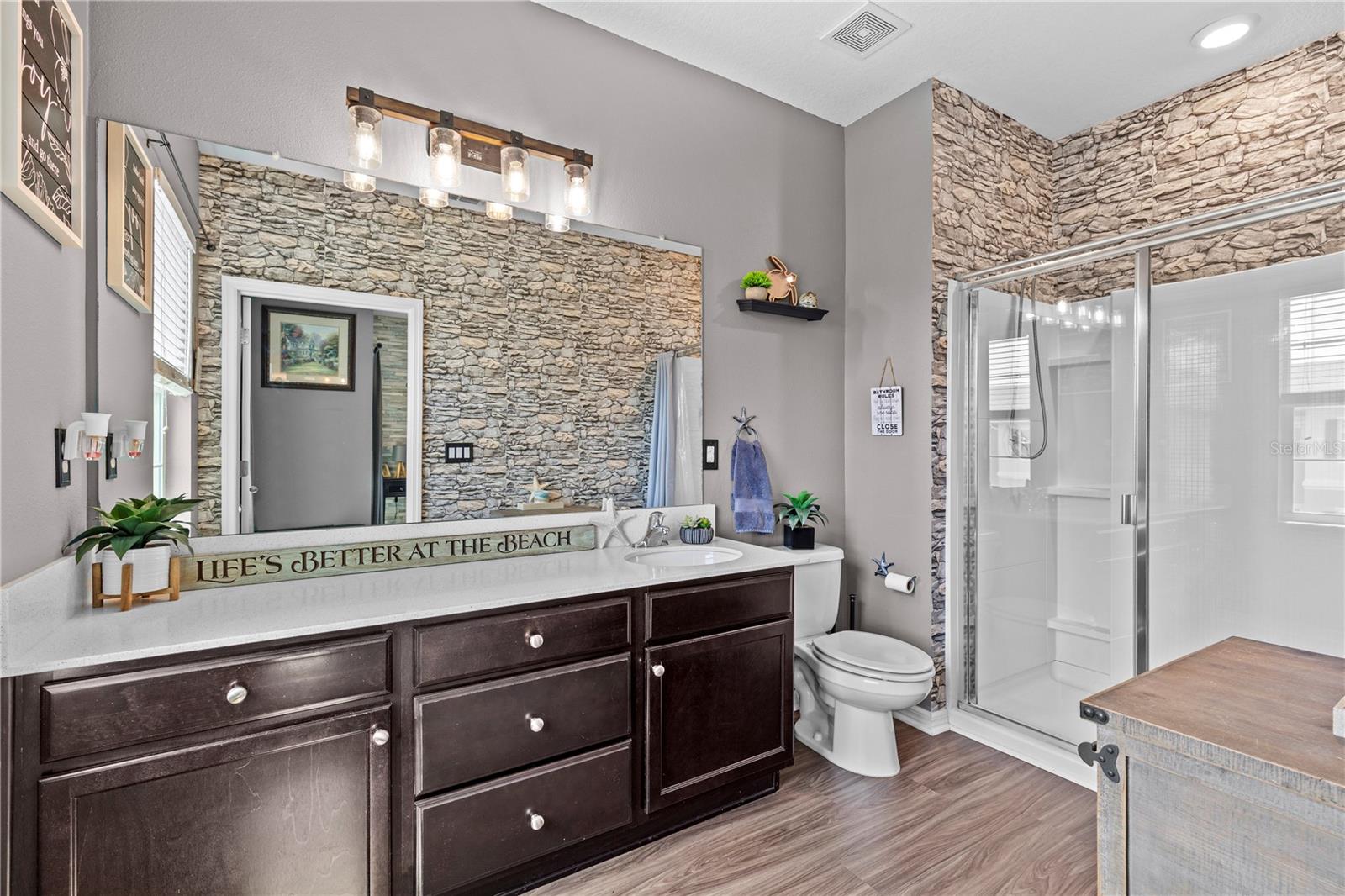 Primary bathroom