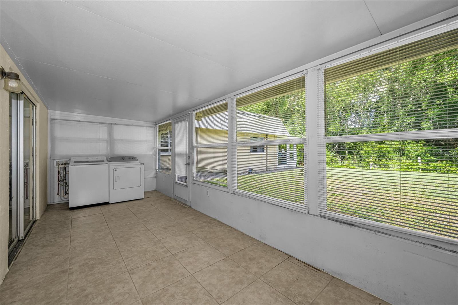 Florida Room - Ceramic Tile Floors
