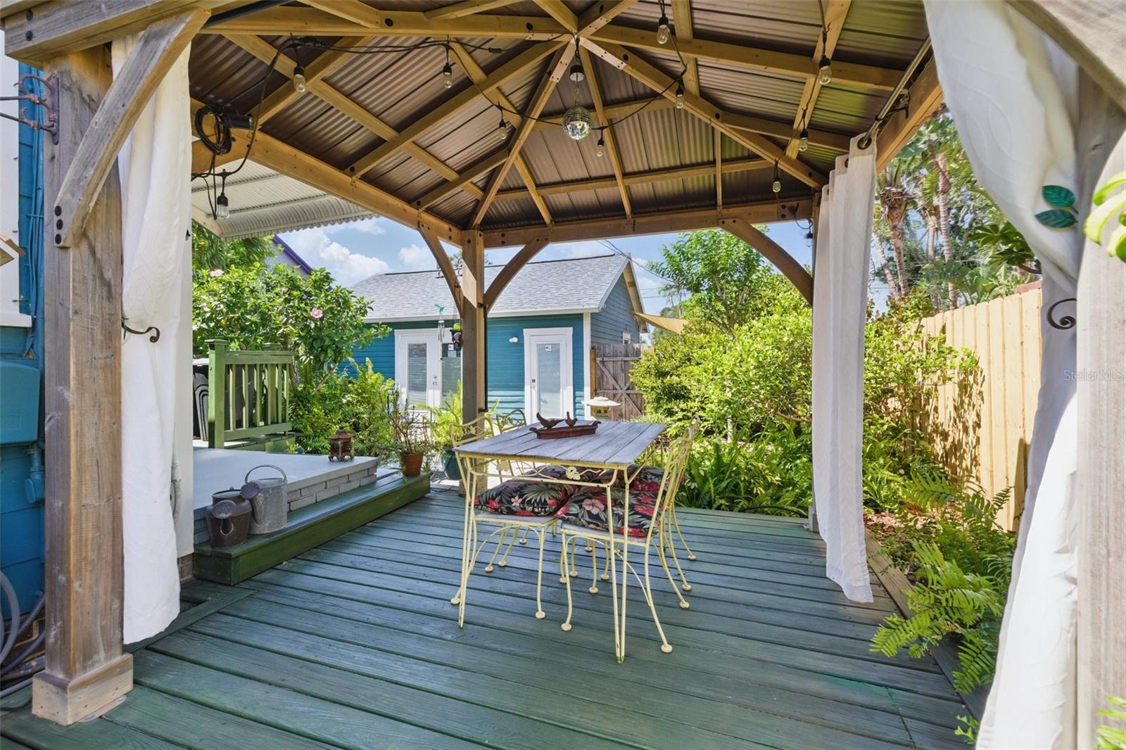 Covered Outdoor Sitting Area