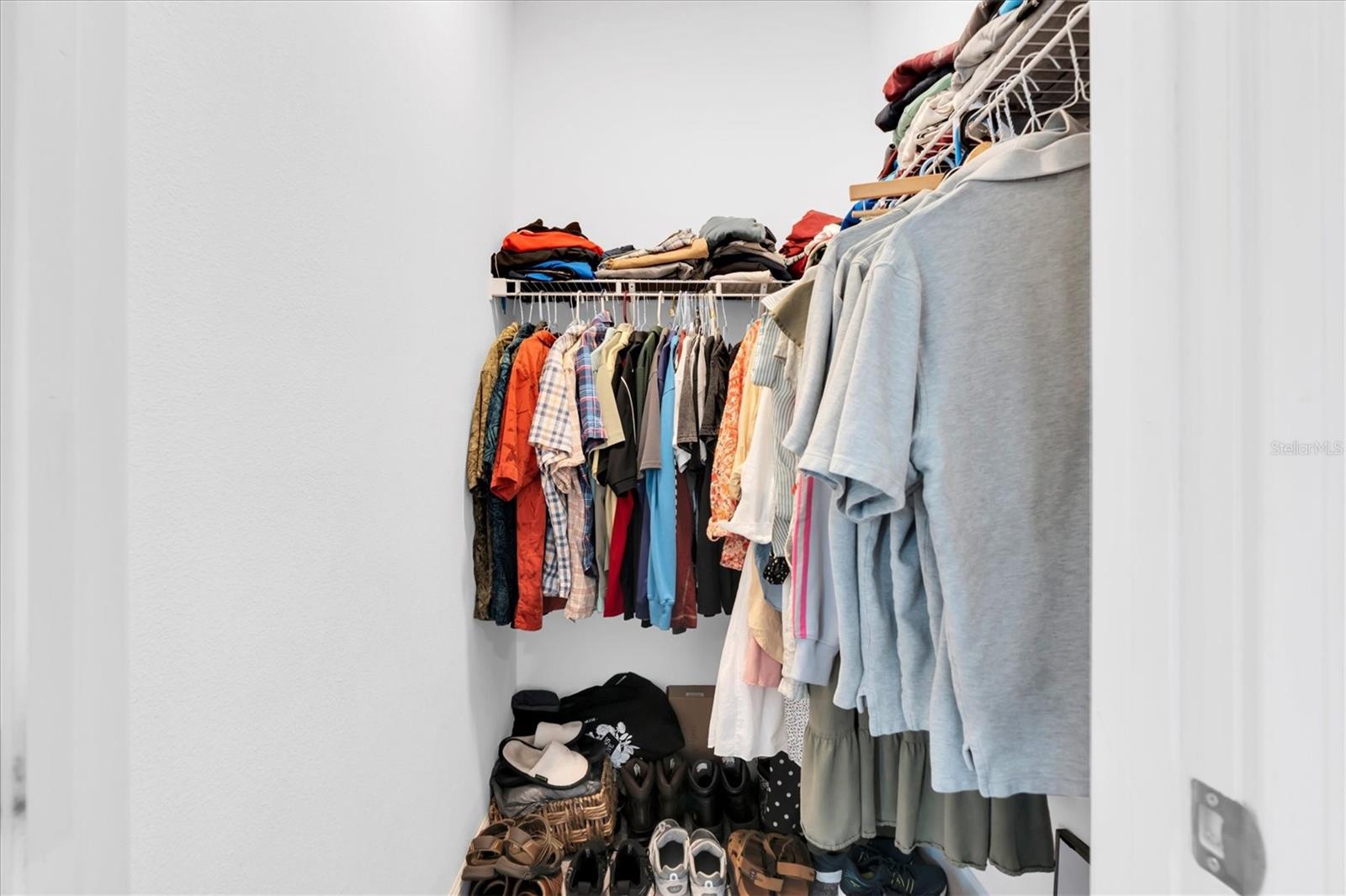 Primary walk-in closet