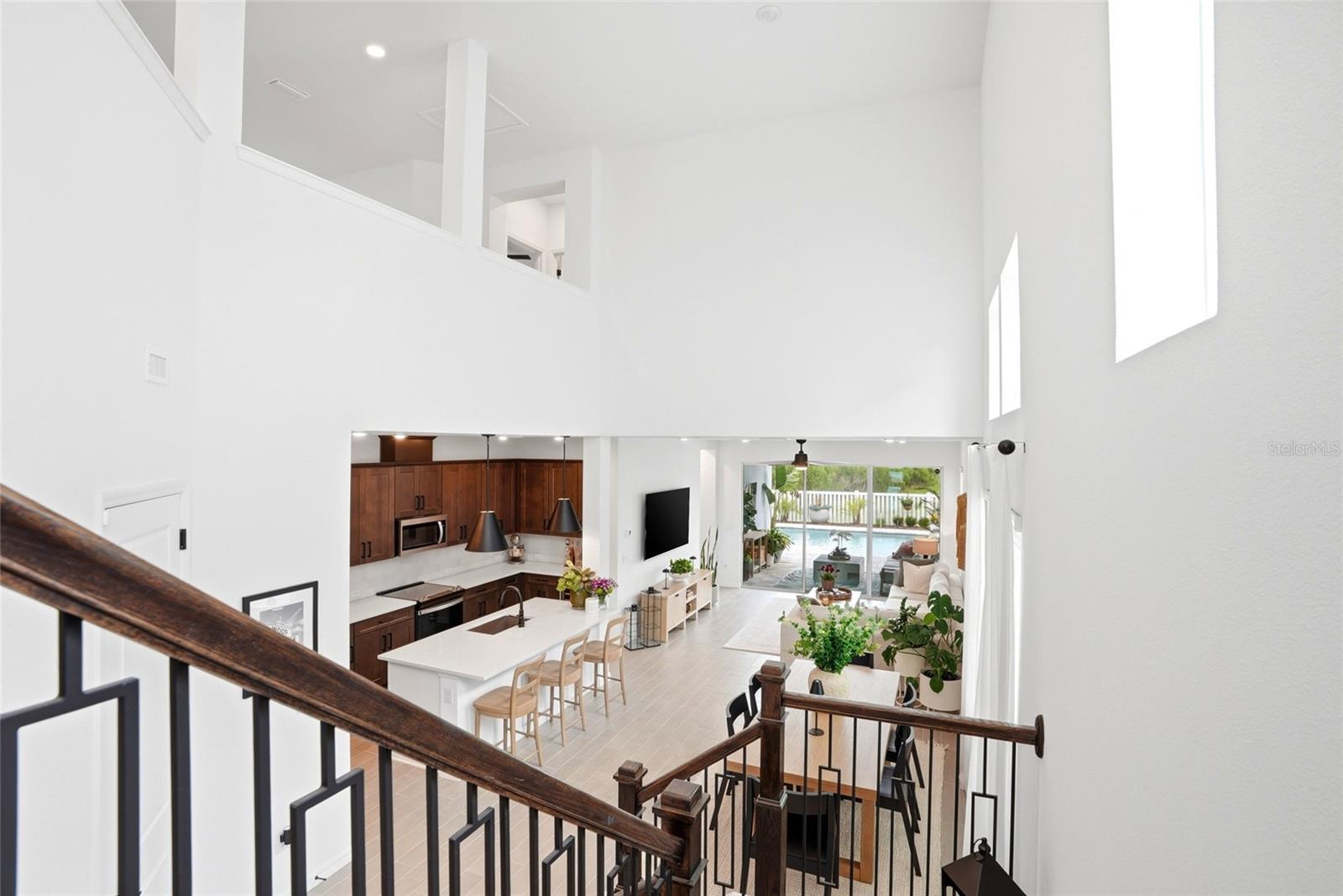 Upgraded Stair Railings