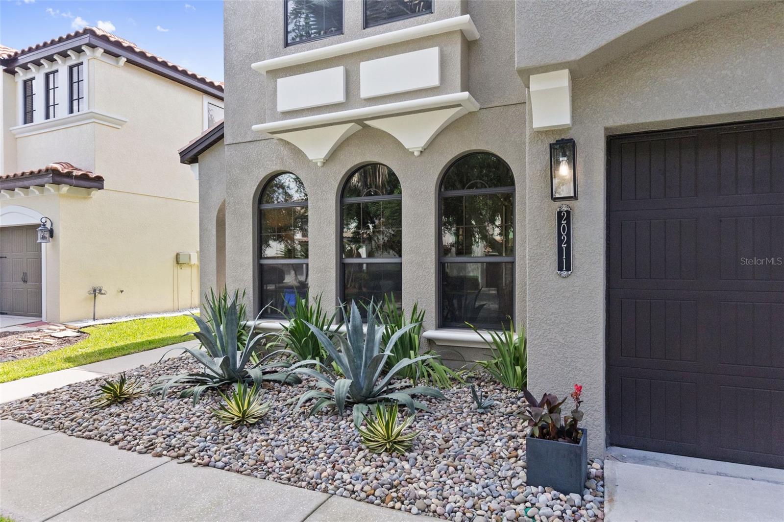 Arched windows