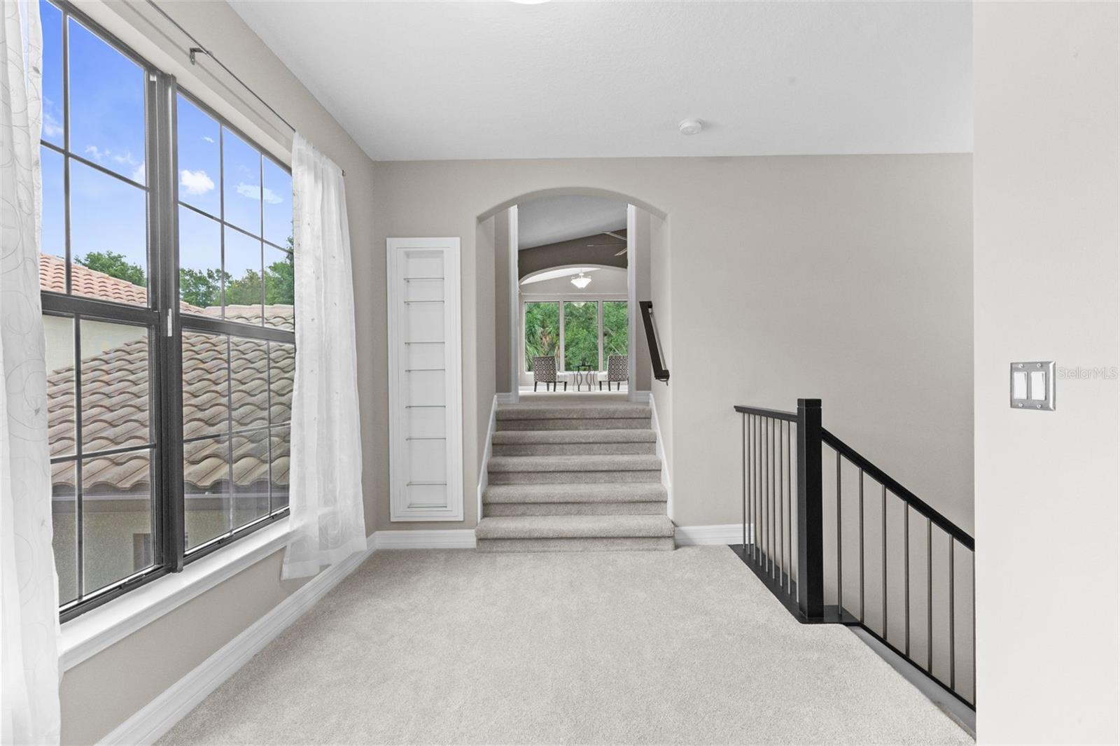 Upstairs landing/seating area