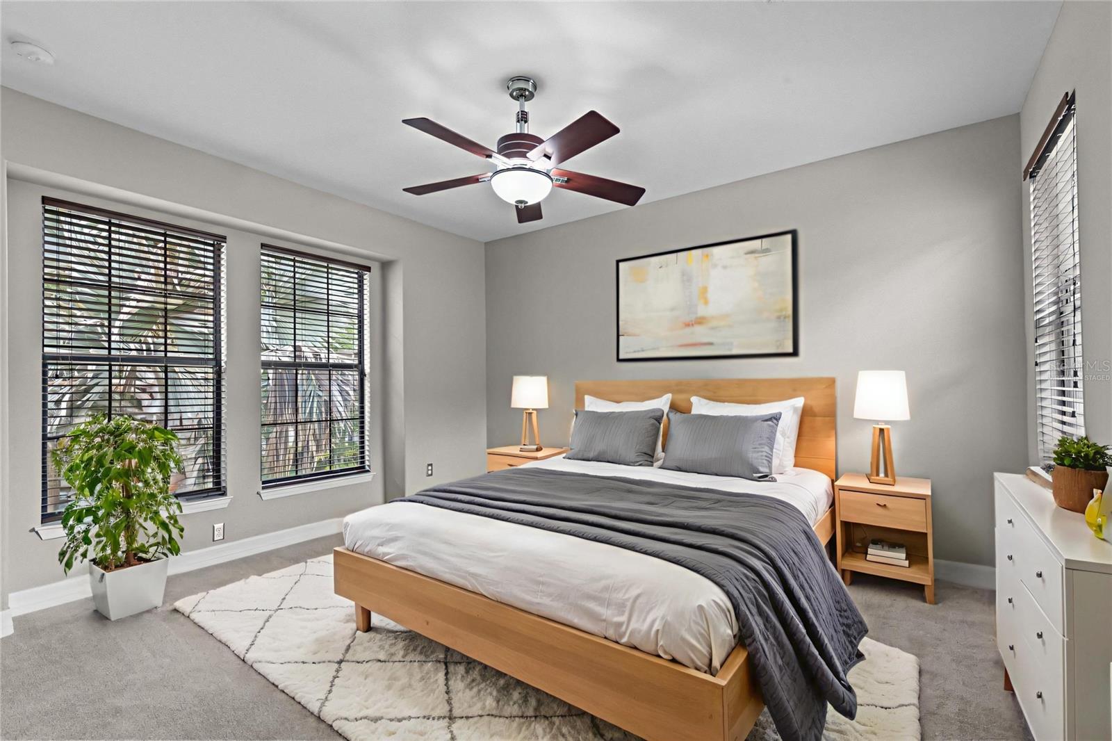 Virtually Staged- Bedroom Four