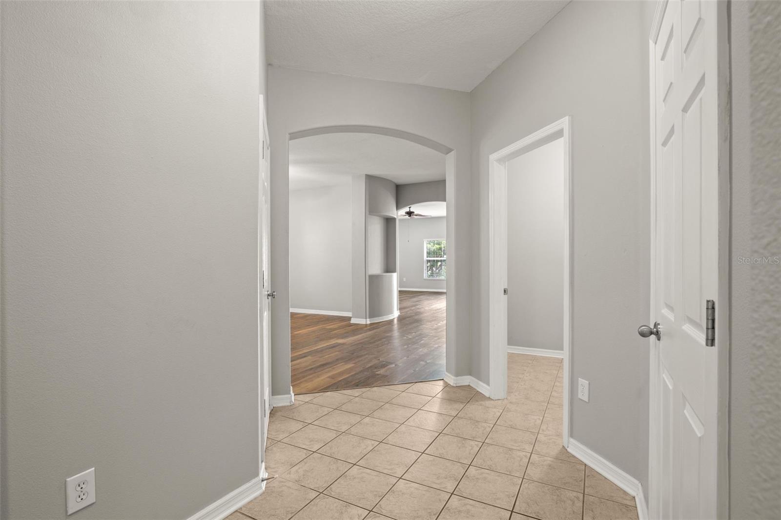 Foyer/Hallway offer daily living separation from guests.