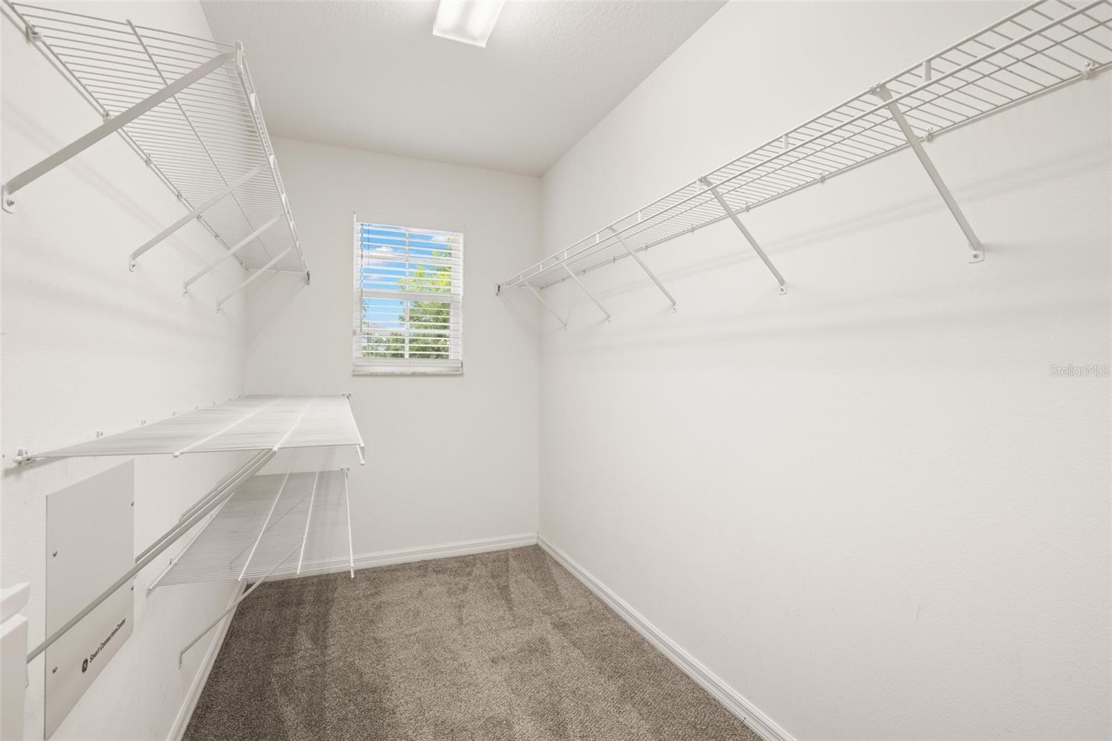 Primary Walk-In Closet