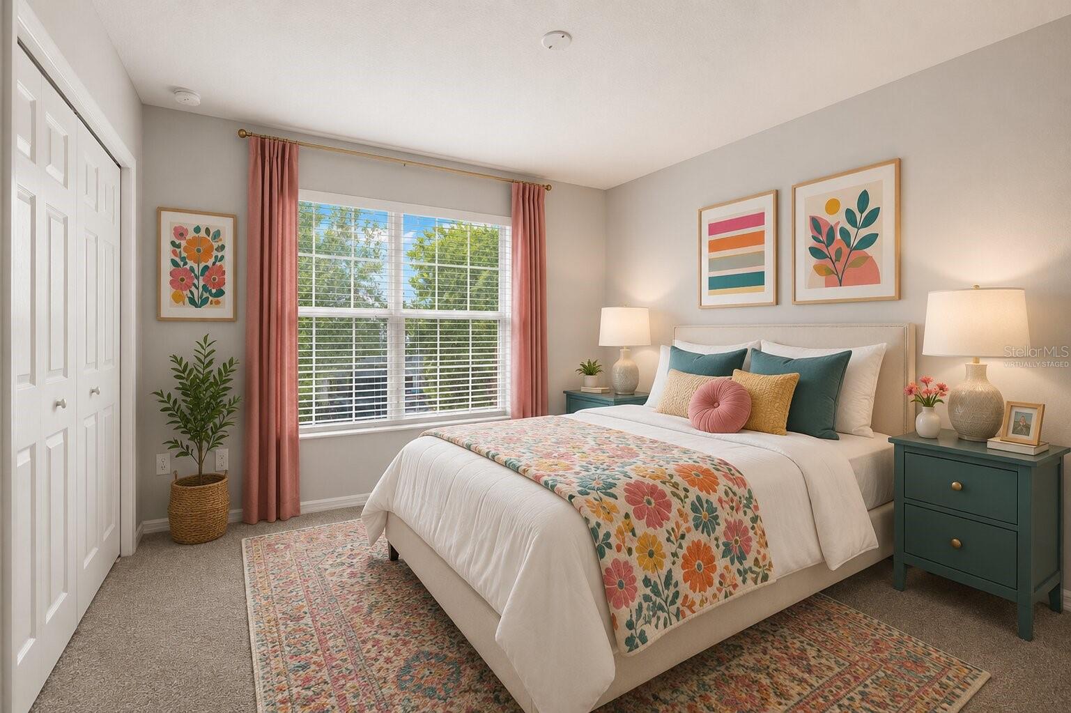 Virtually Staged - Second Bedroom
