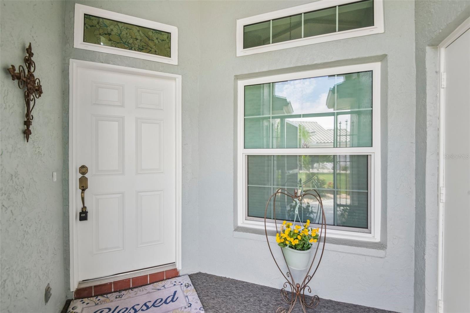 Side porch entry