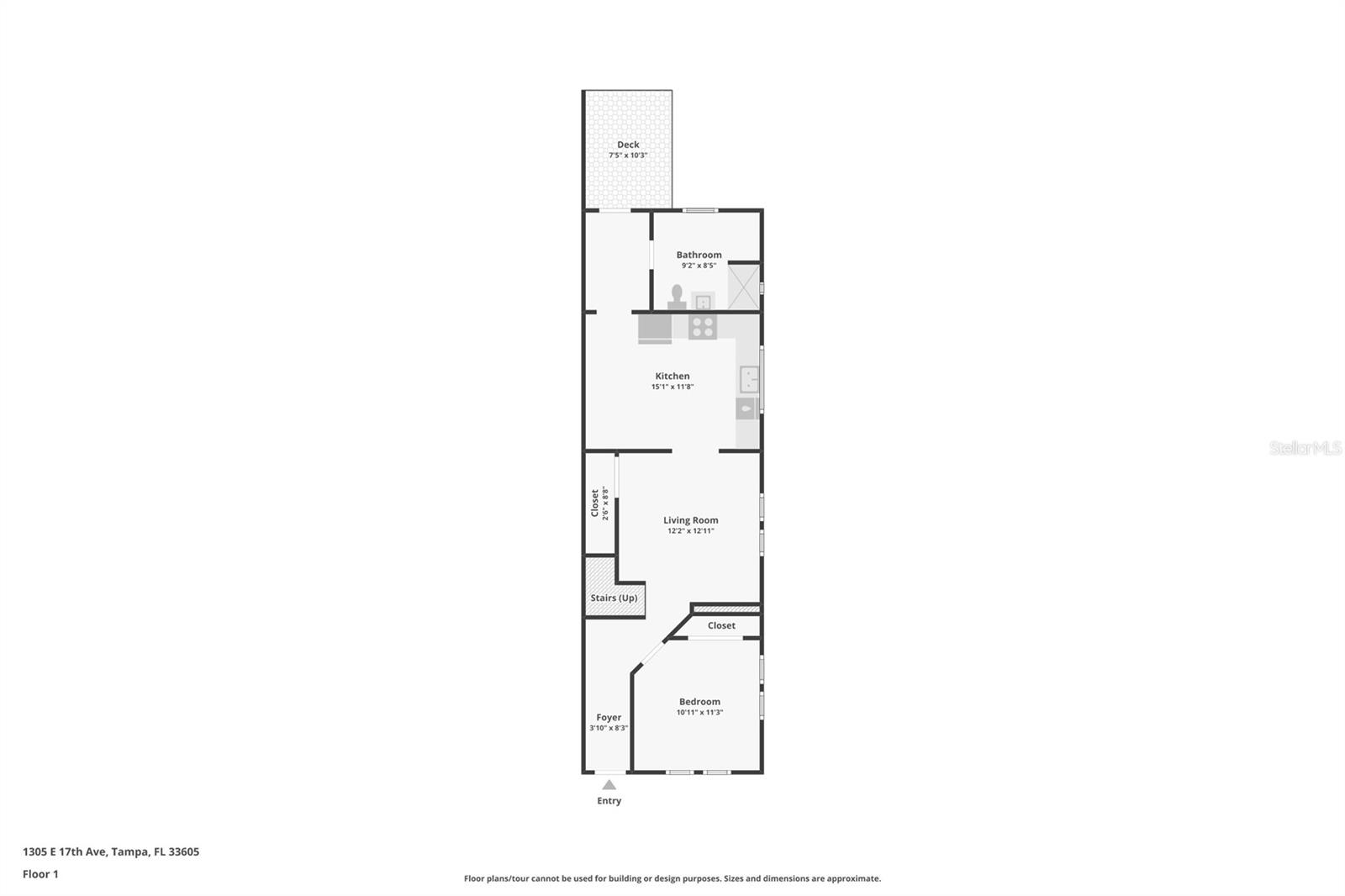 Unit 1 1st floor plan