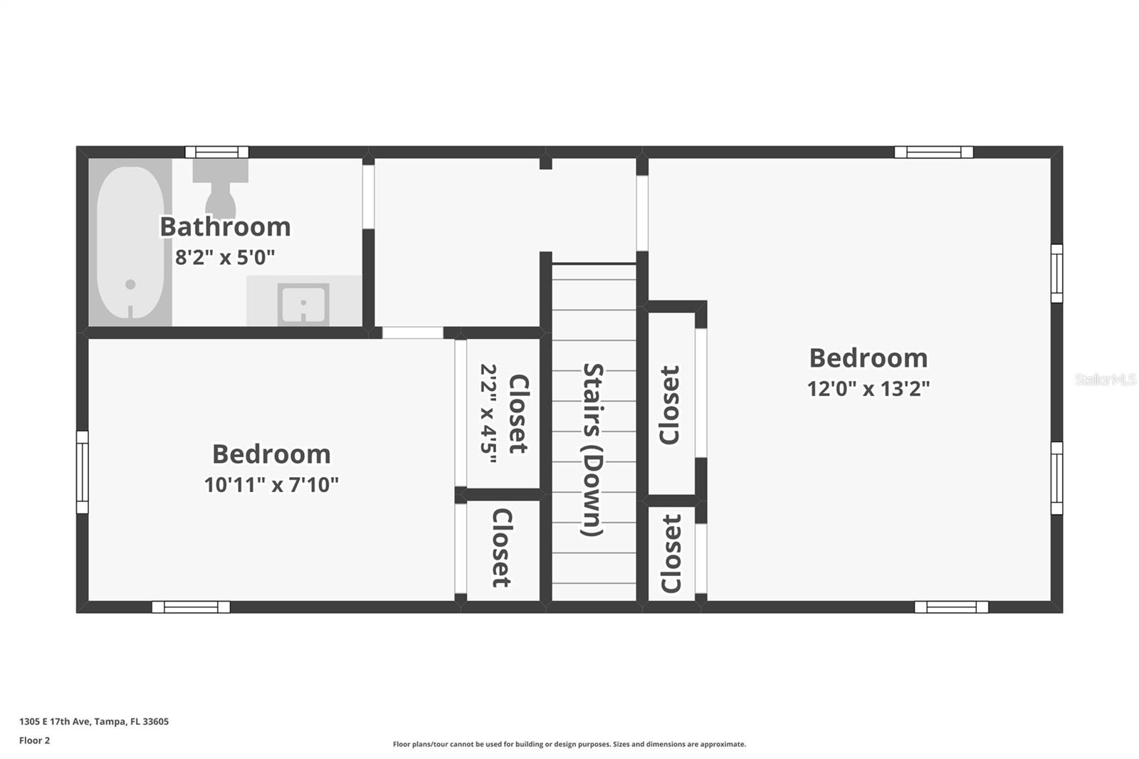 Unit 1 2nd floor plan