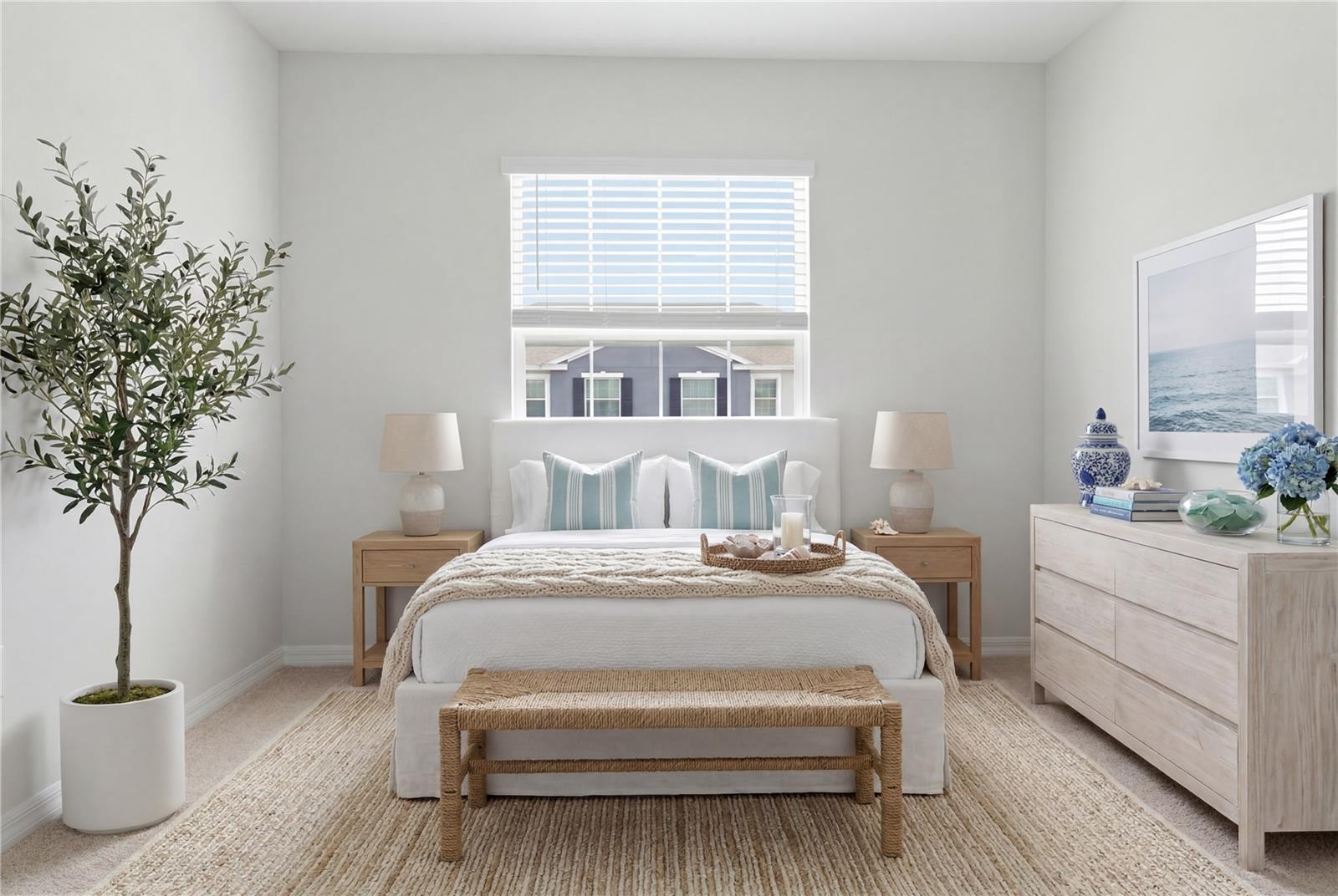 3rd Bedroom (Staged as Bedroom for your convenience)
