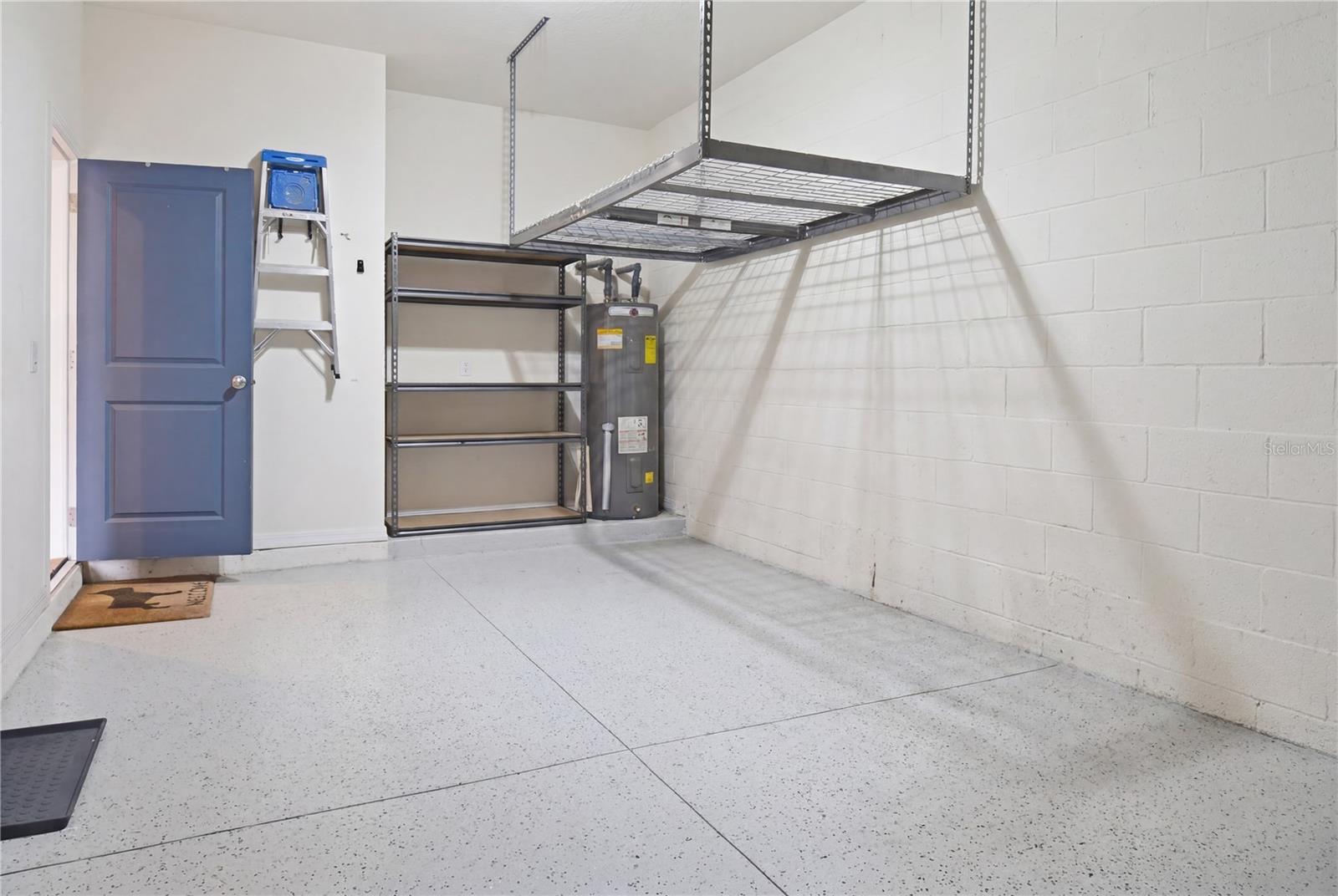Upgraded Epoxy Garage with Lots of Storage
