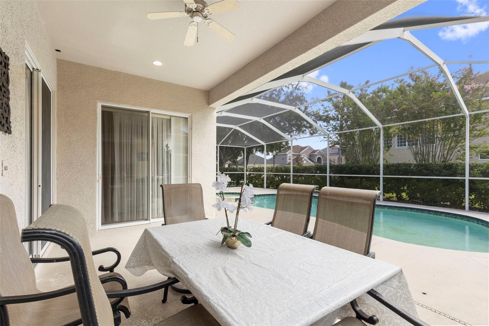 Covered Outdoor Seating Area