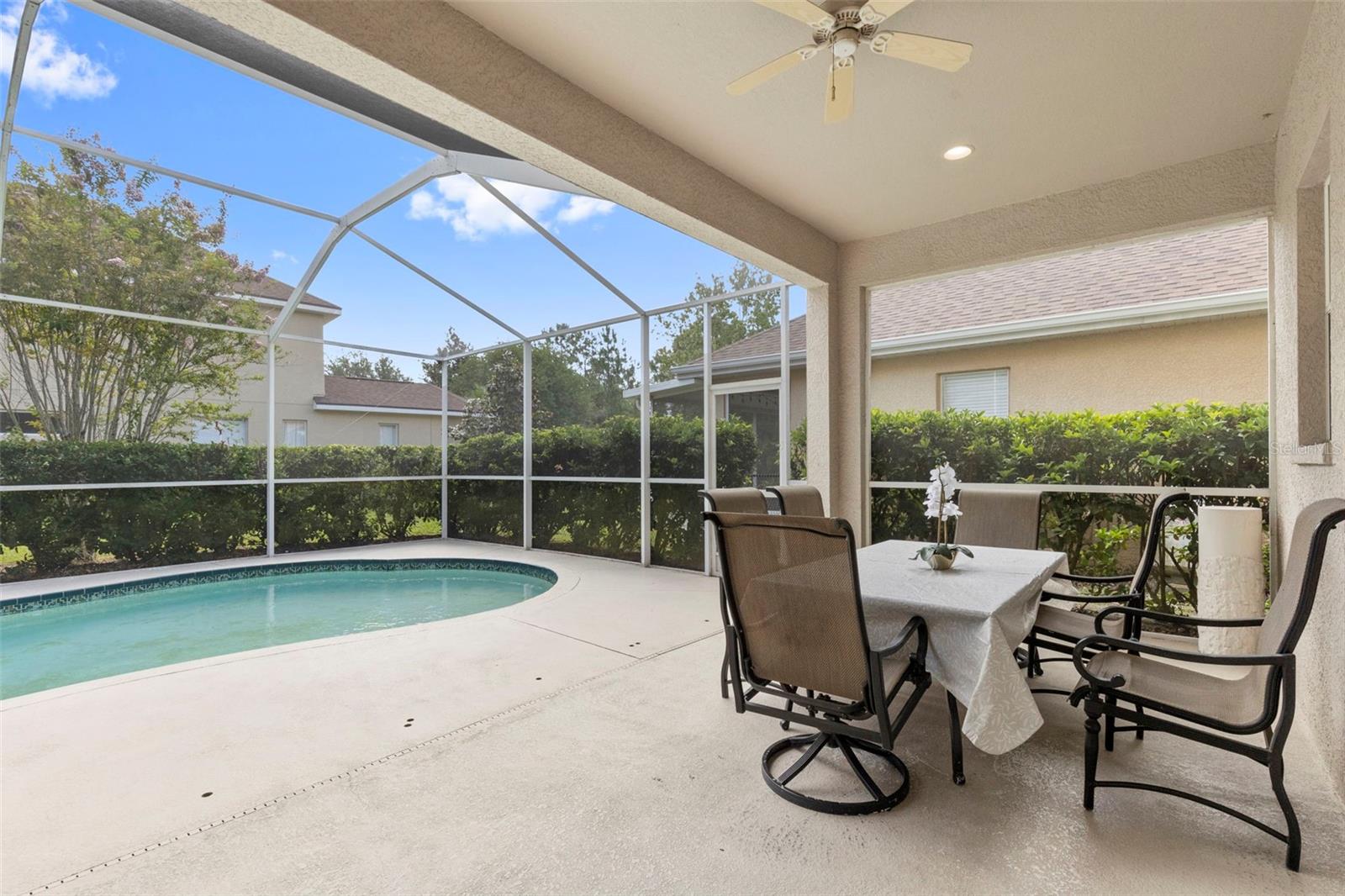 Covered Outdoor Seating Area