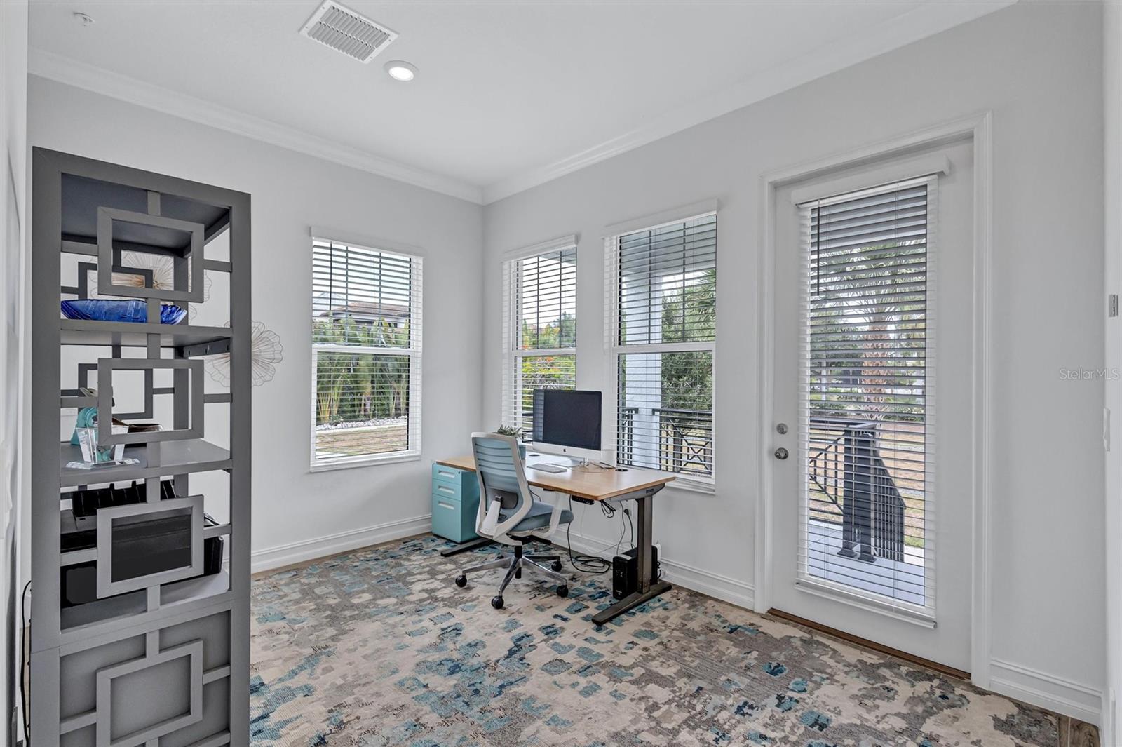 First Floor Bonus Room set up as office