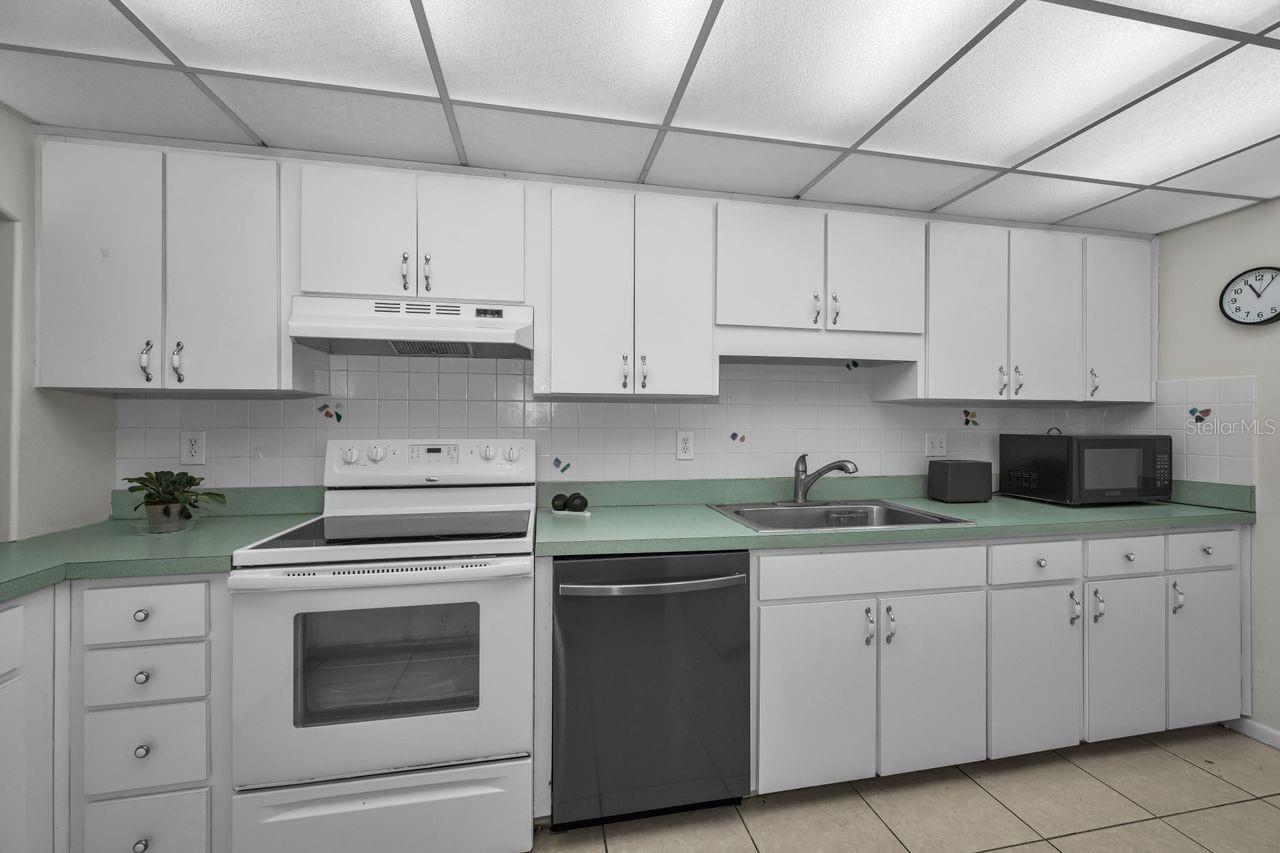 kitchen with pass through