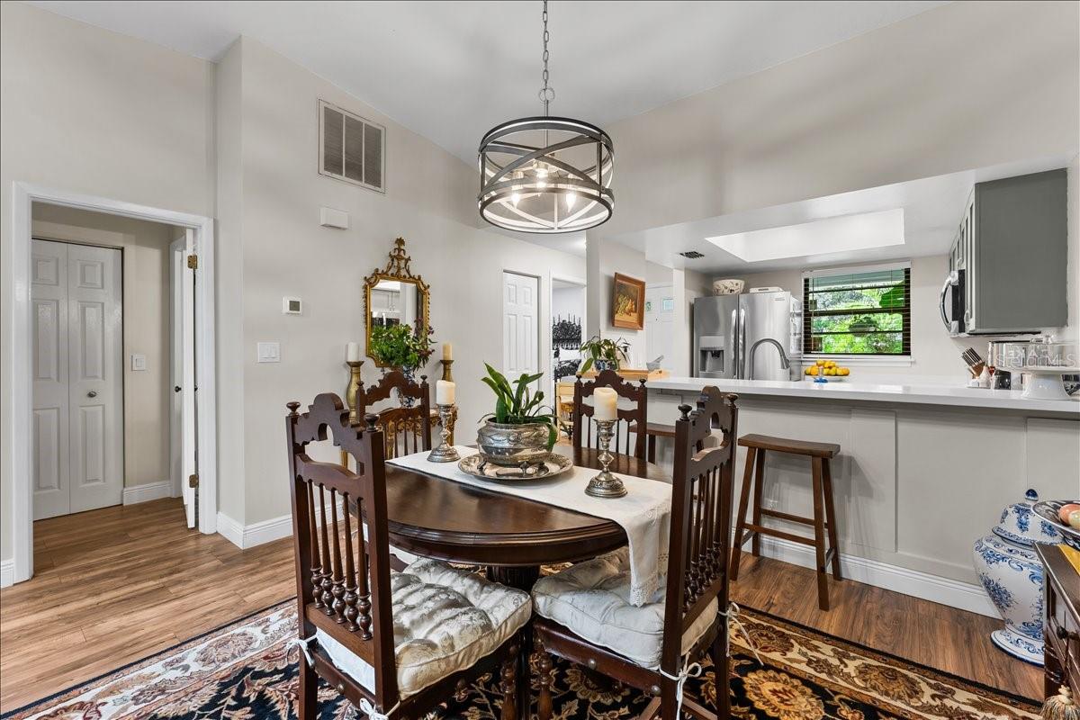 Dining area