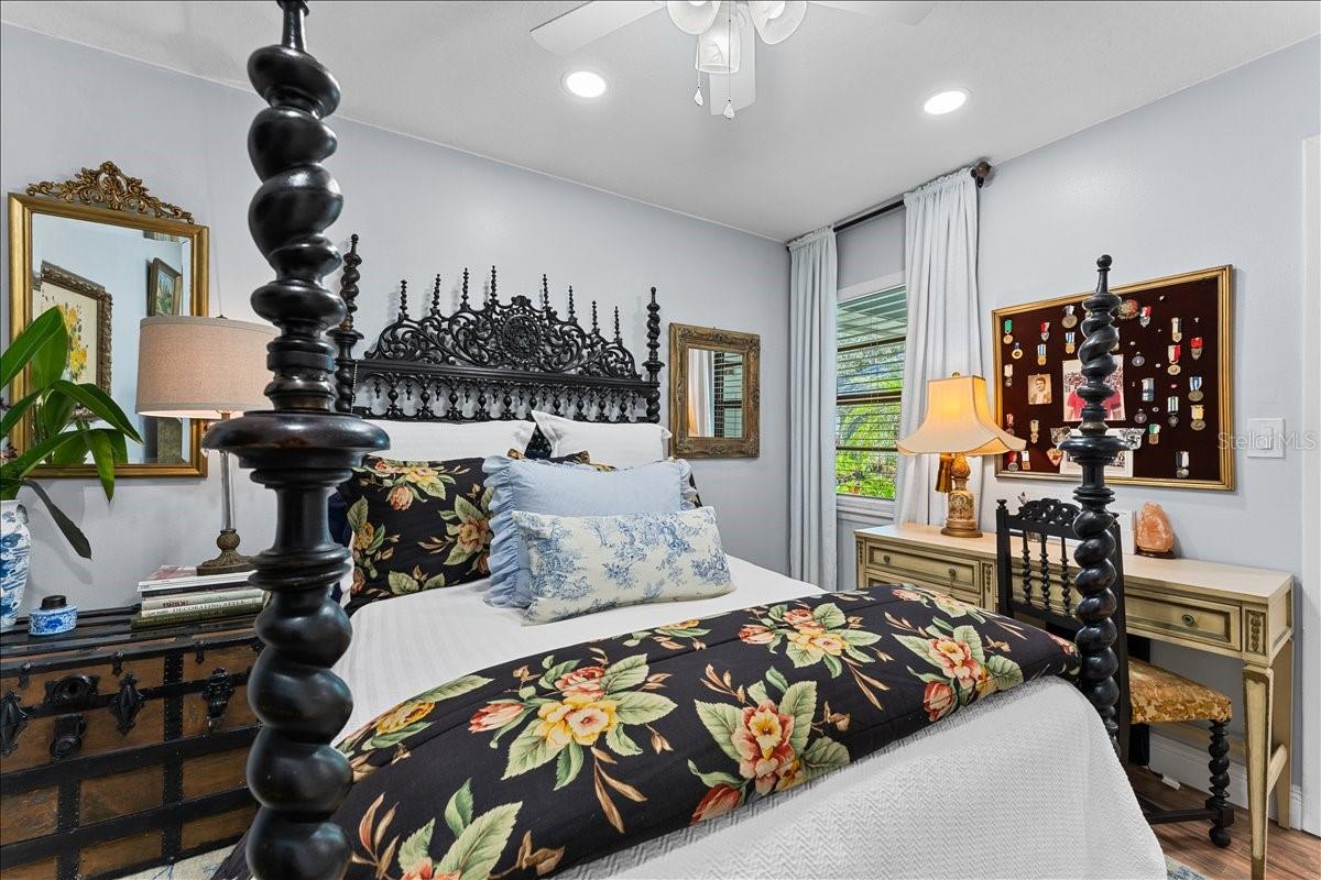 Guest Bedroom with ceiling fan