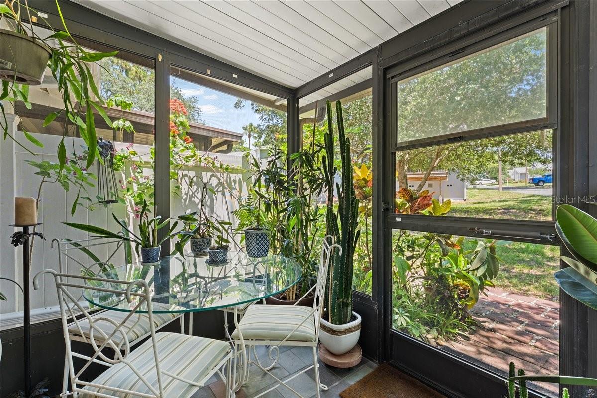Screened porch