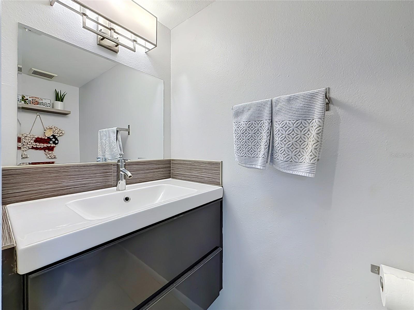 1st floor half bath