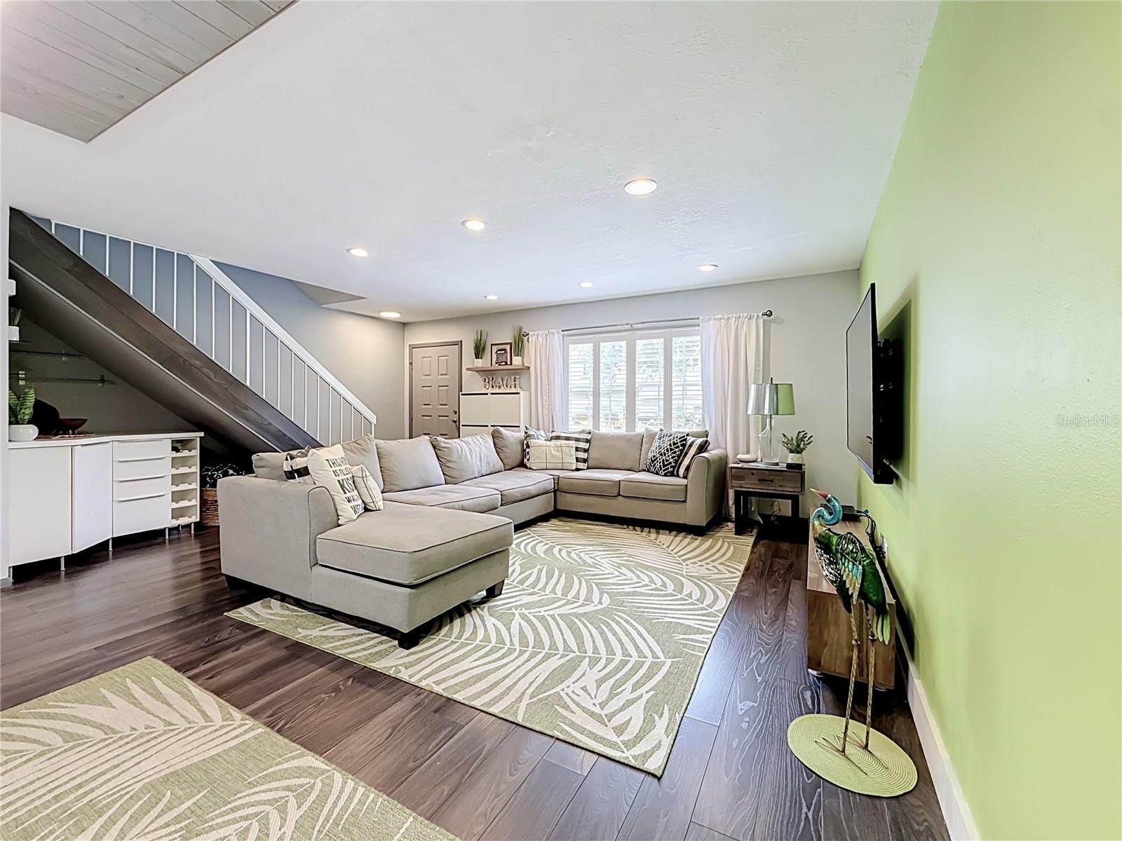 LR has custom plantation shutters
