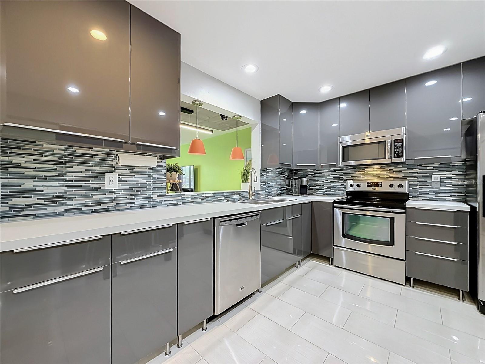Spacious kitchen