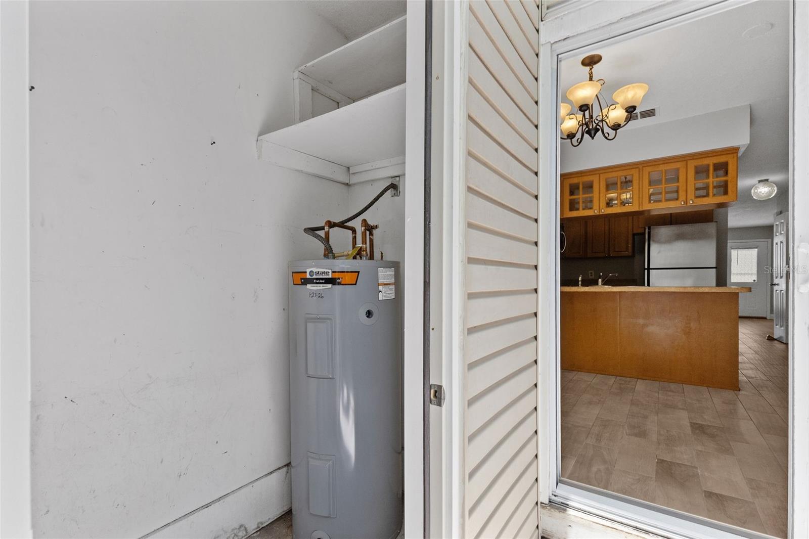 Water Heater Closet
