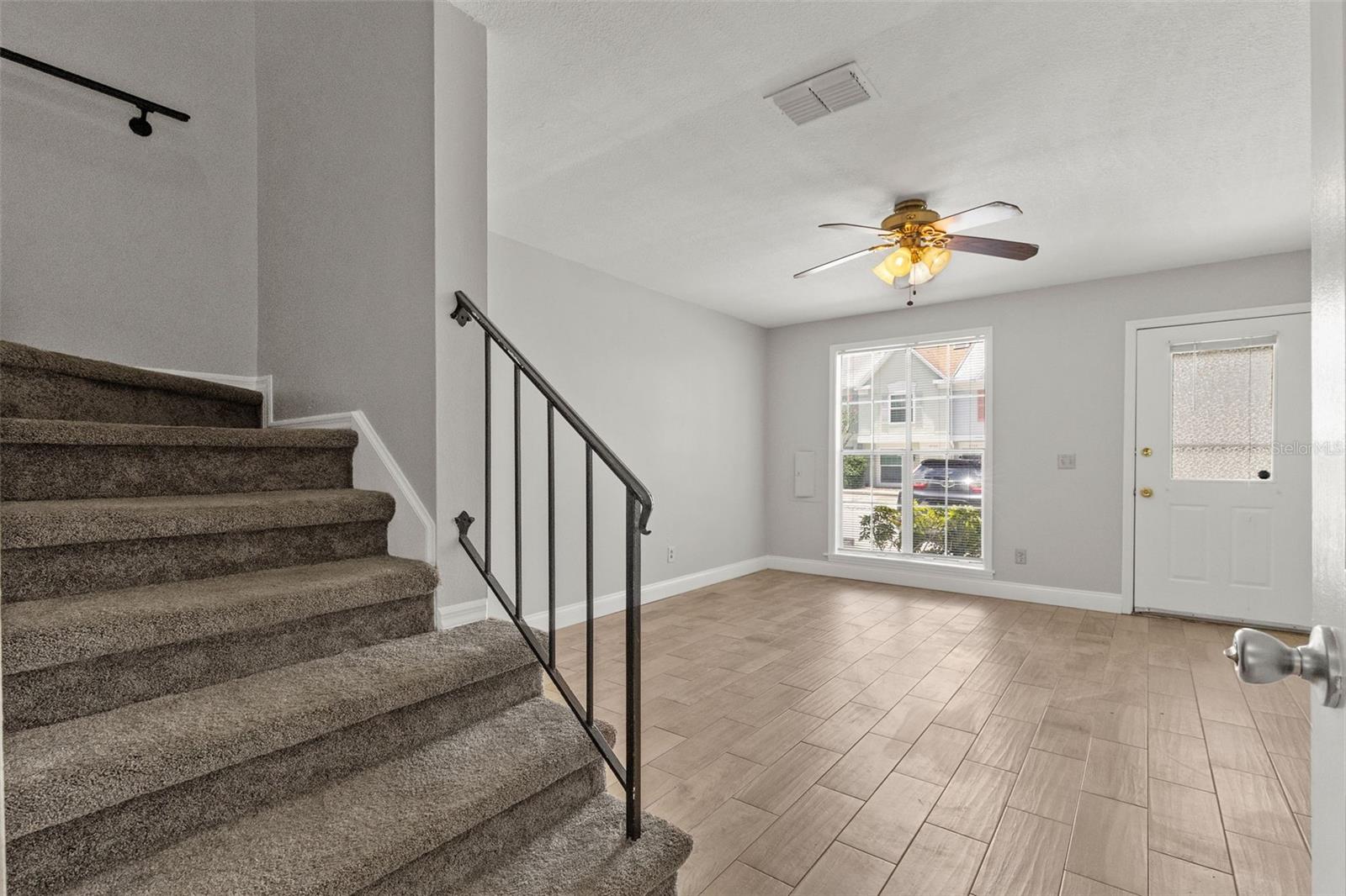 Staircase To Second Floor