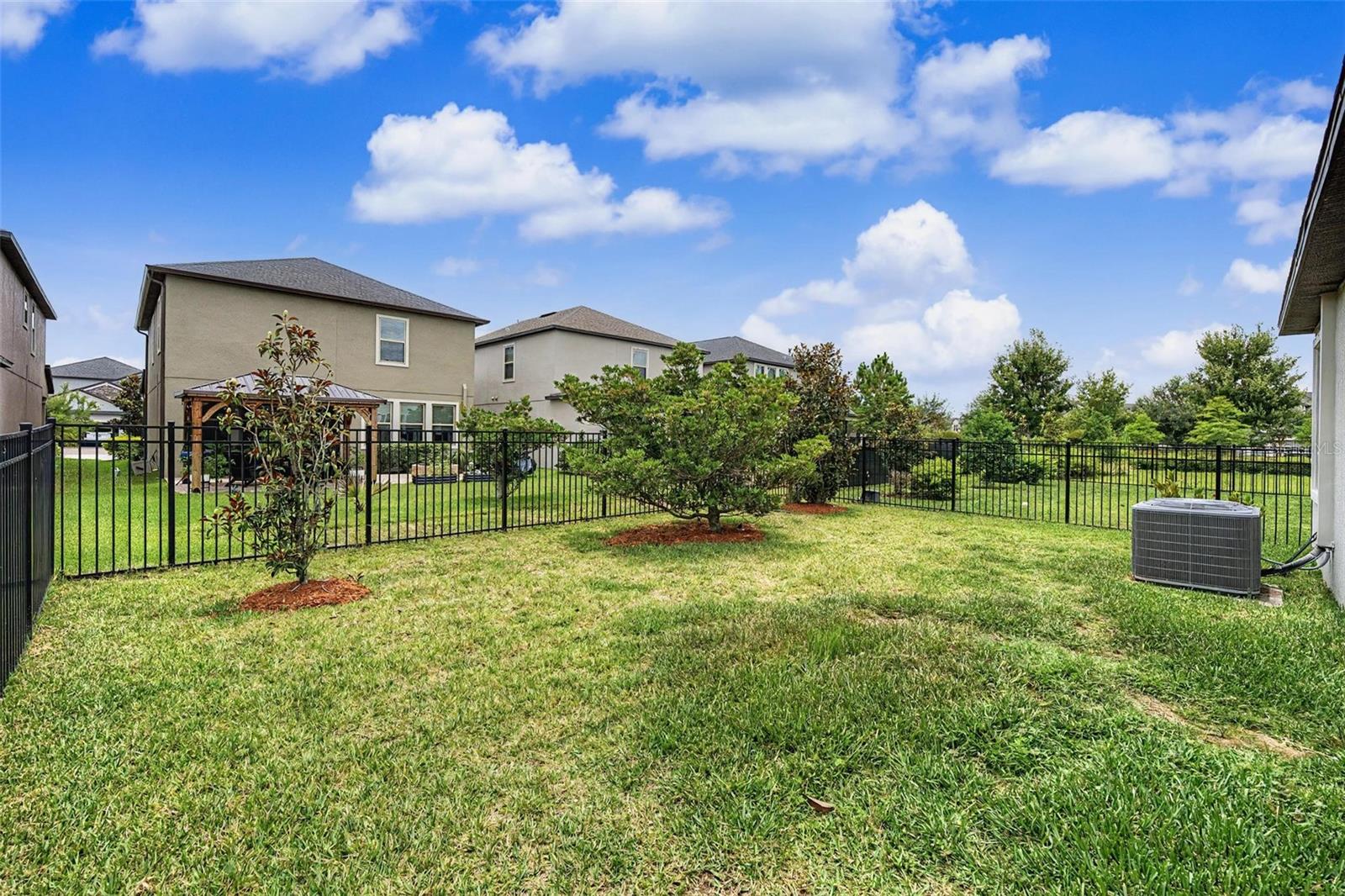 Fenced in yard