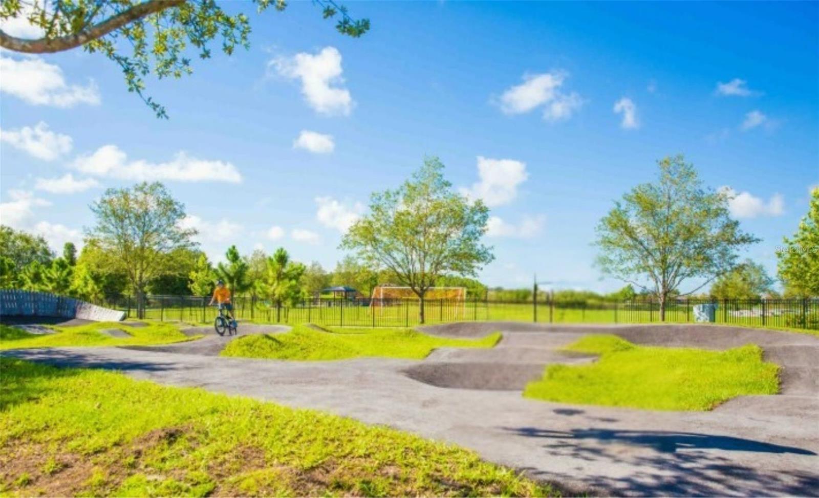 Bike park and trails