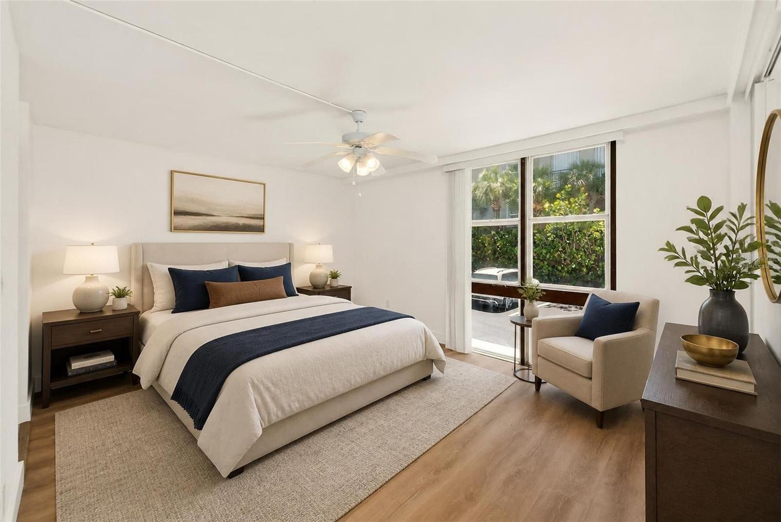 Virtually Staged - Primary Bedroom