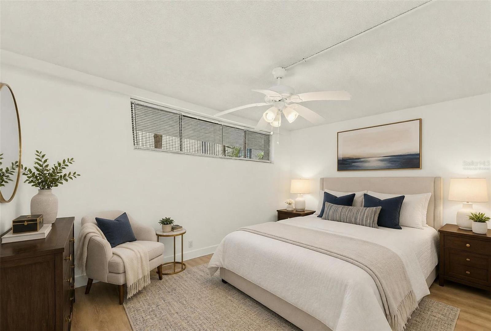 Virtually Staged- Second Bedroom