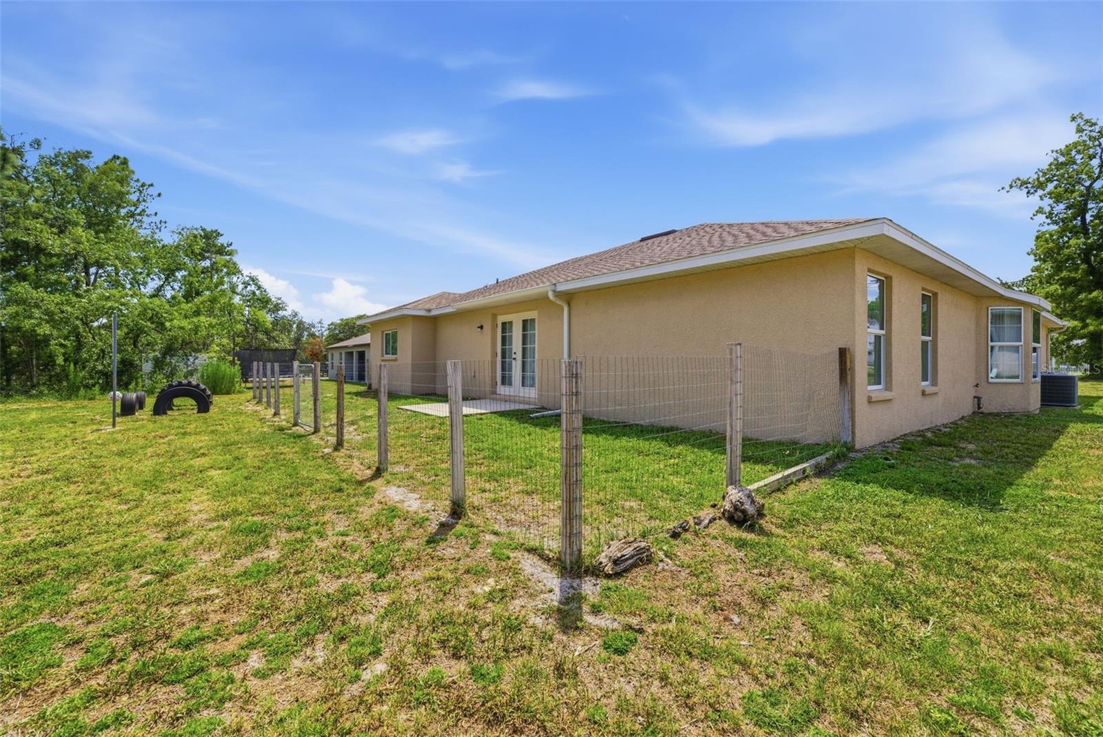 Large Yard