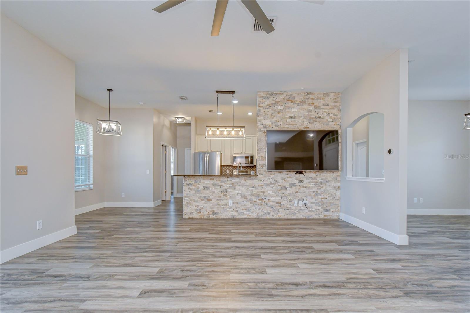 Well-appointed kitchen with stainless steel appliances and ample cabinetry.