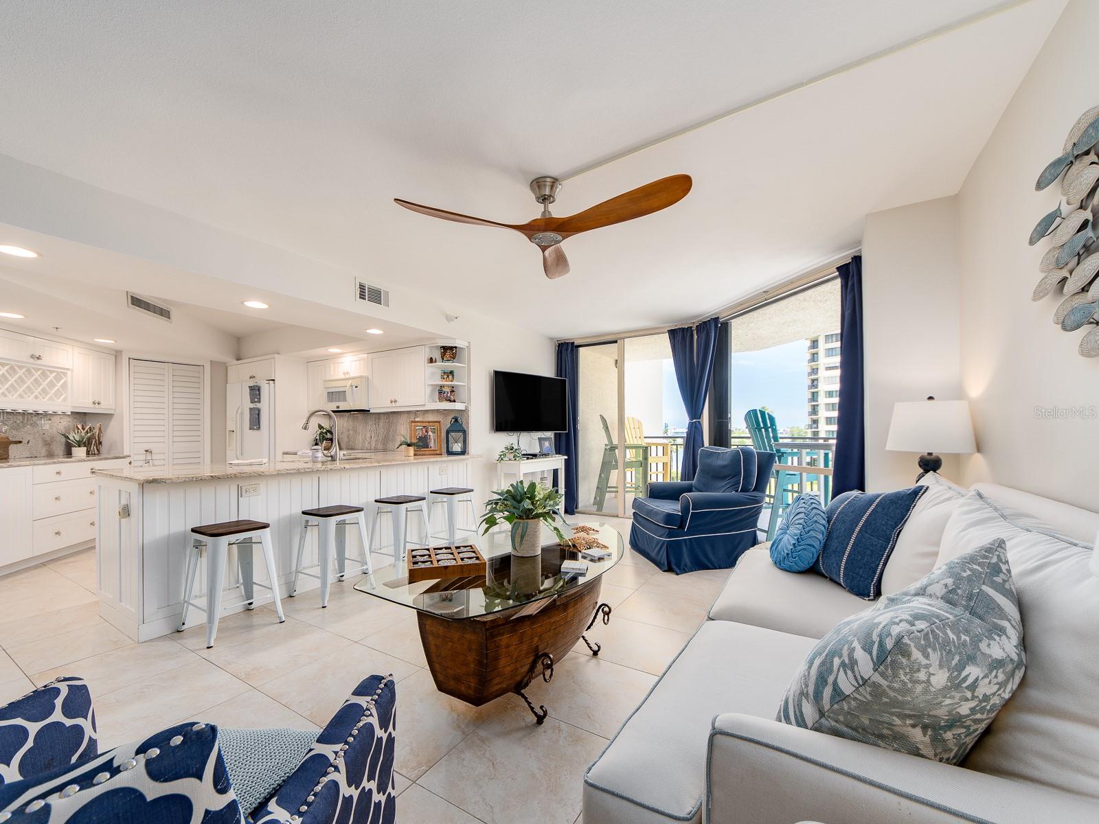 Unit 408 - remodeled and opened up
