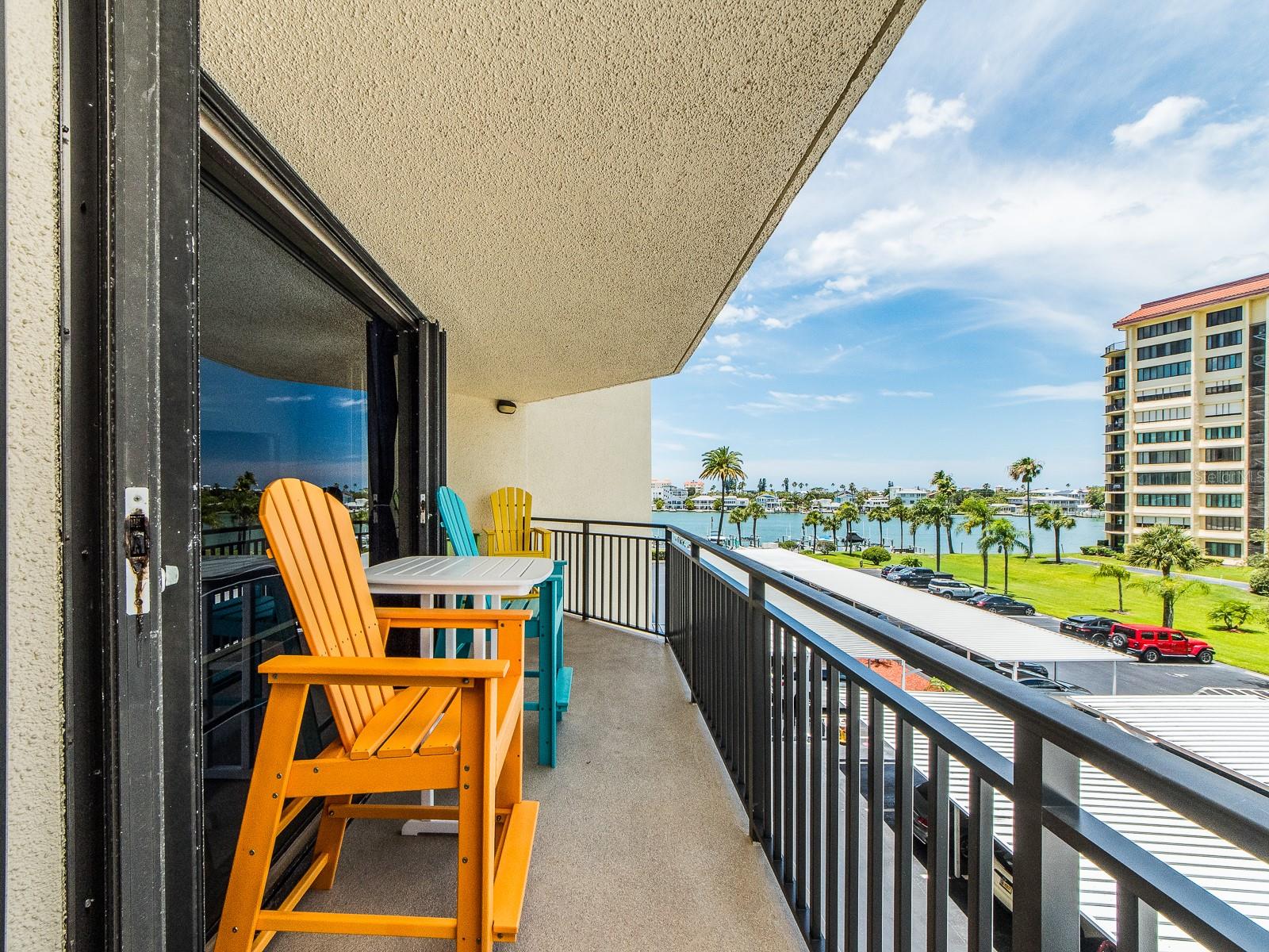 Huge balcony
