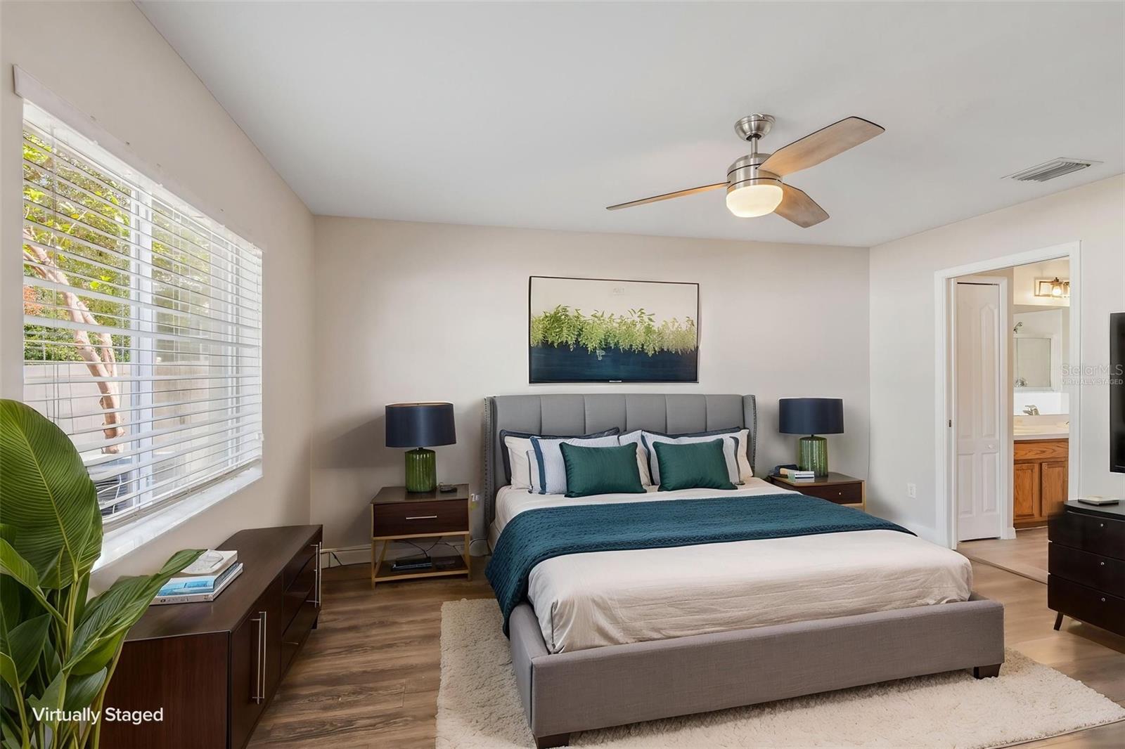 Primary Suite - Virtually Staged