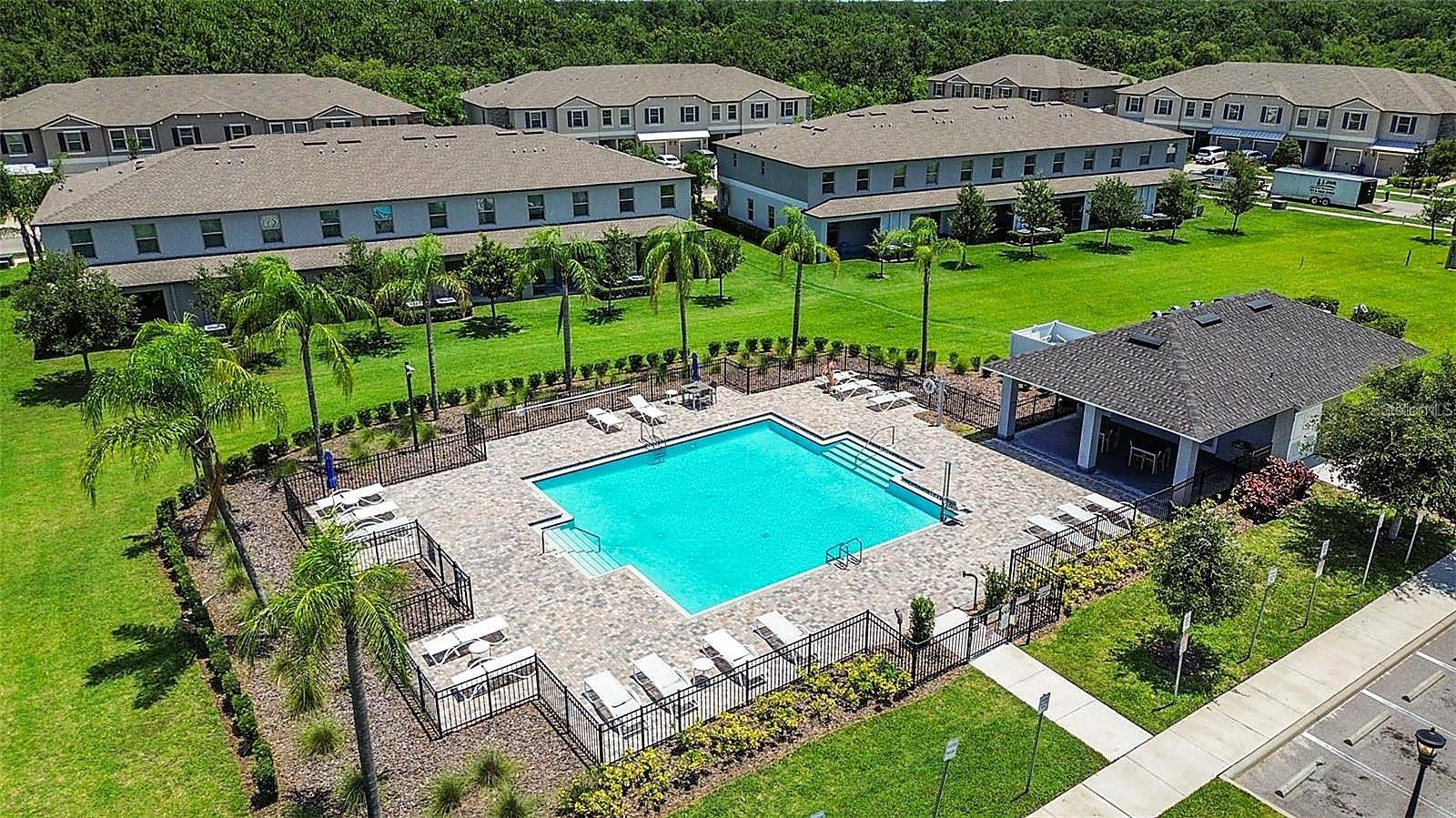 Community pool just for the townhome residents