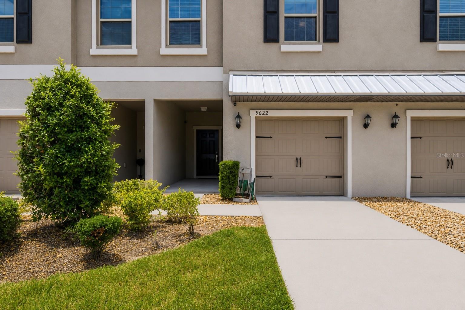 Welcoming front entry