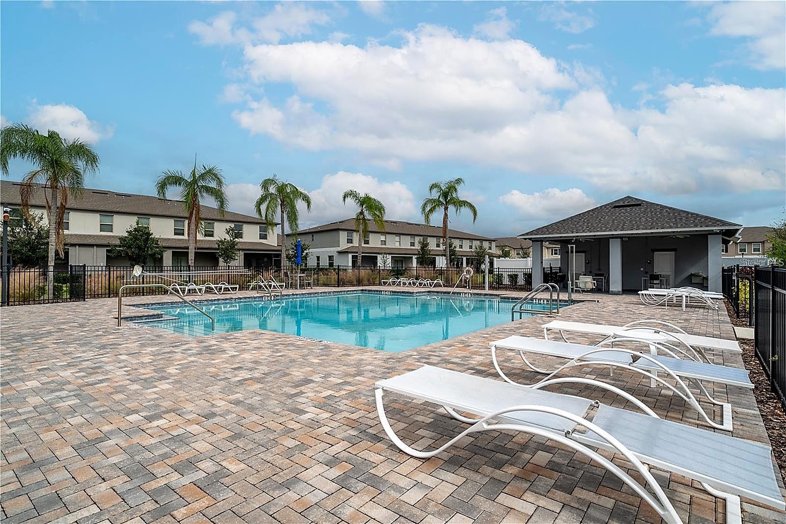 Pool and lounge area