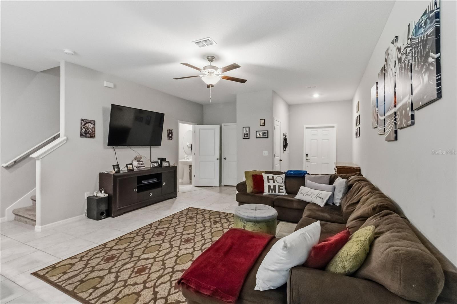 Open living area