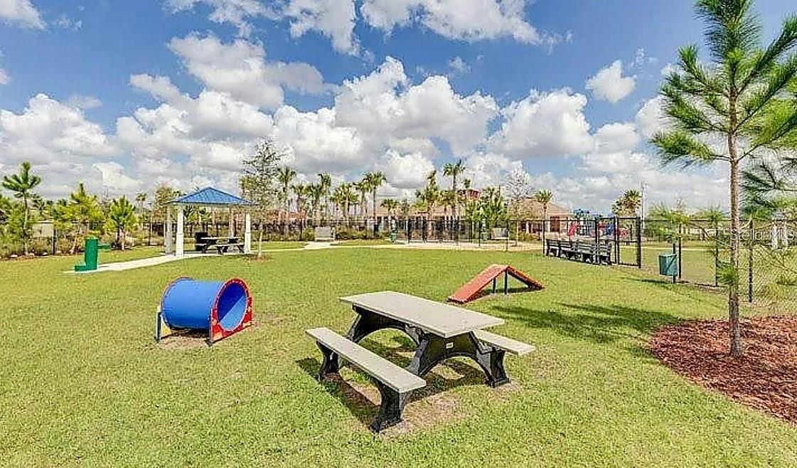 Community dog park
