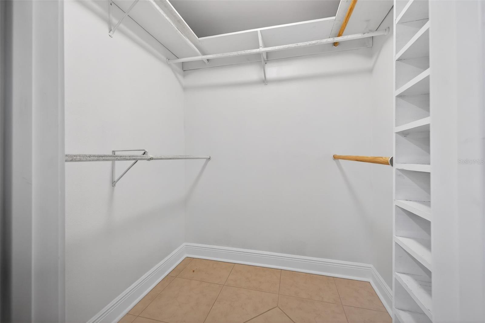 Primary Walk in closet