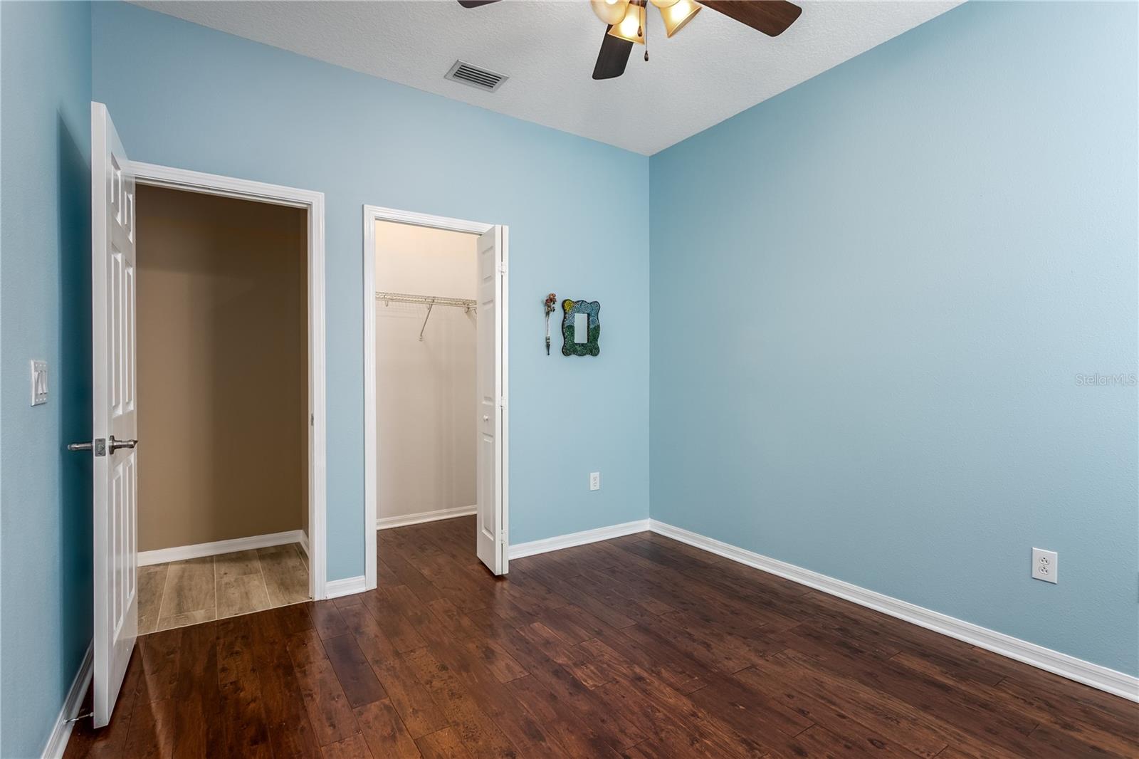 Guest bedroom 2 with walk-in closet